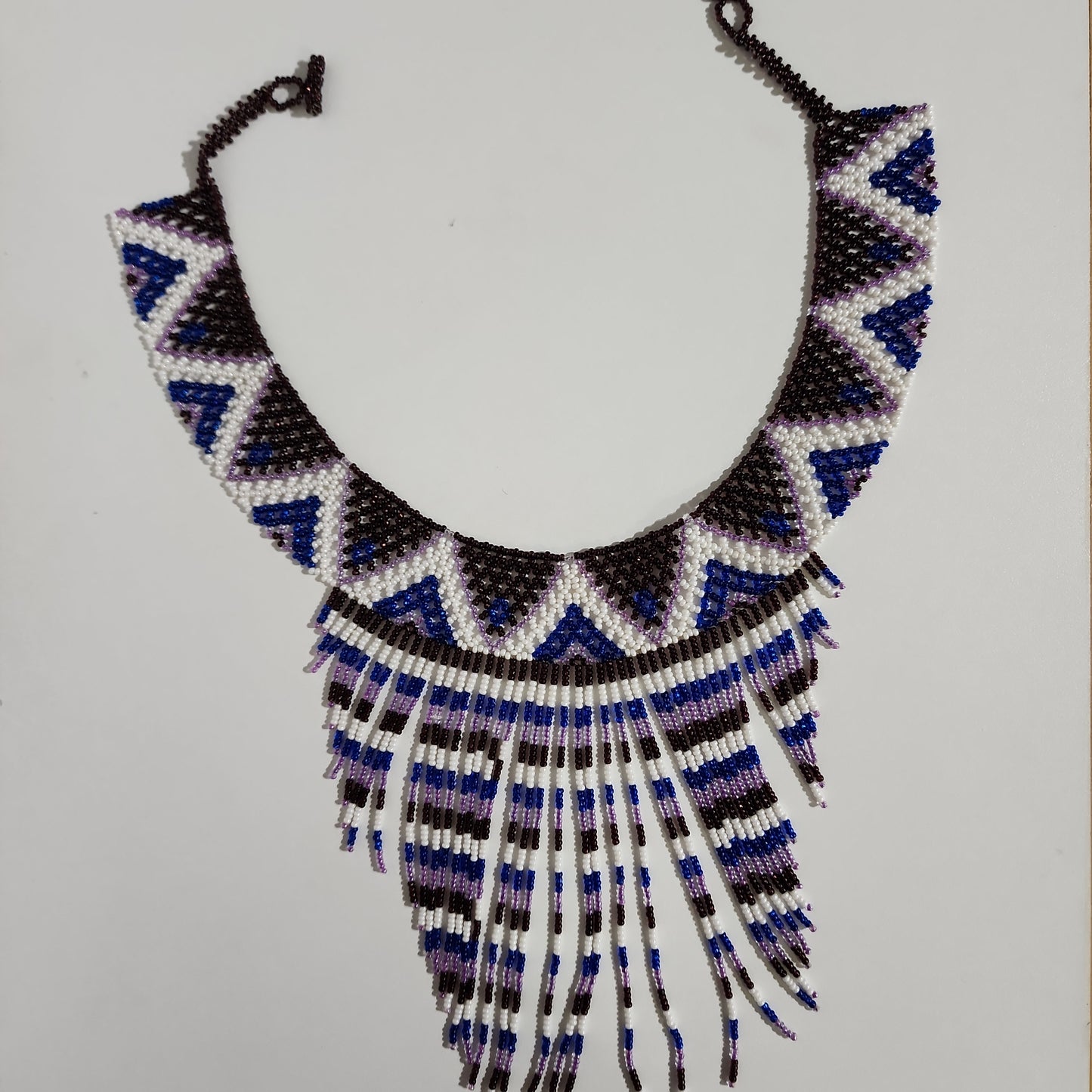 Handmade seed Beads Collar Necklace