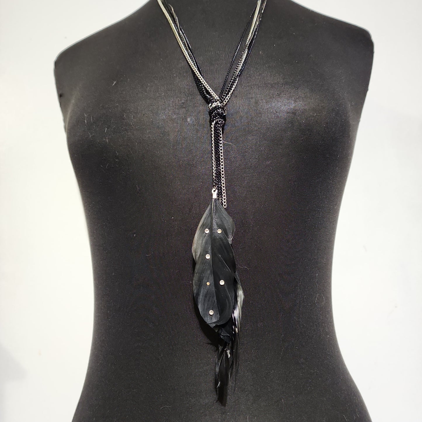 Rare Find Feather Tassel Necklace