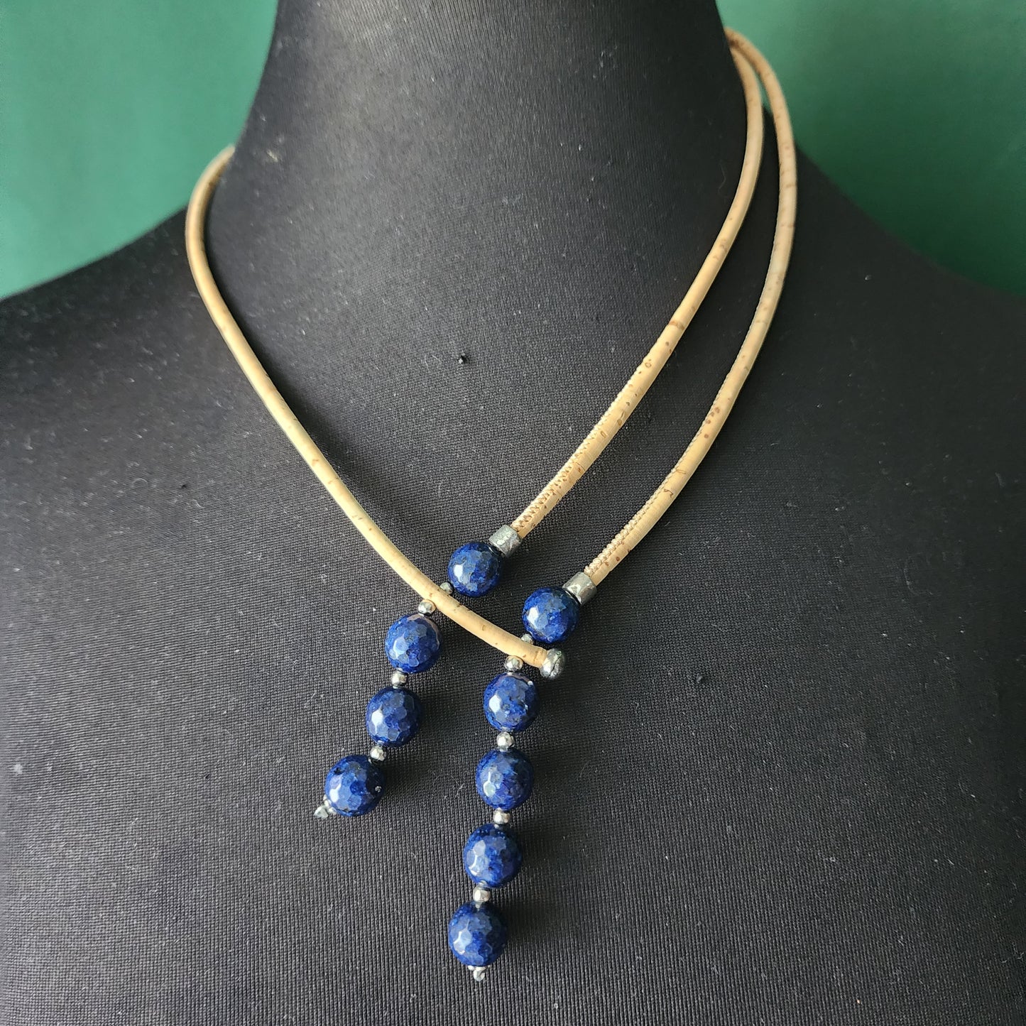 Lapis Lazuli Cord Necklace