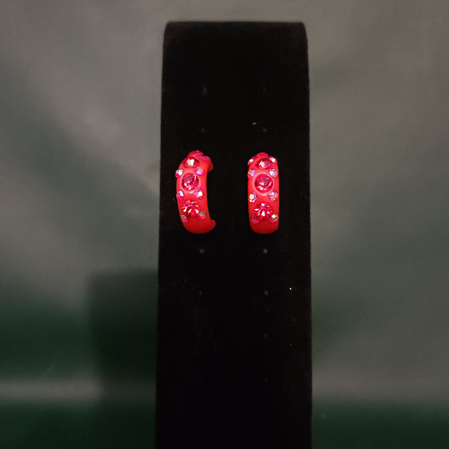 Red Acrylic Hoop