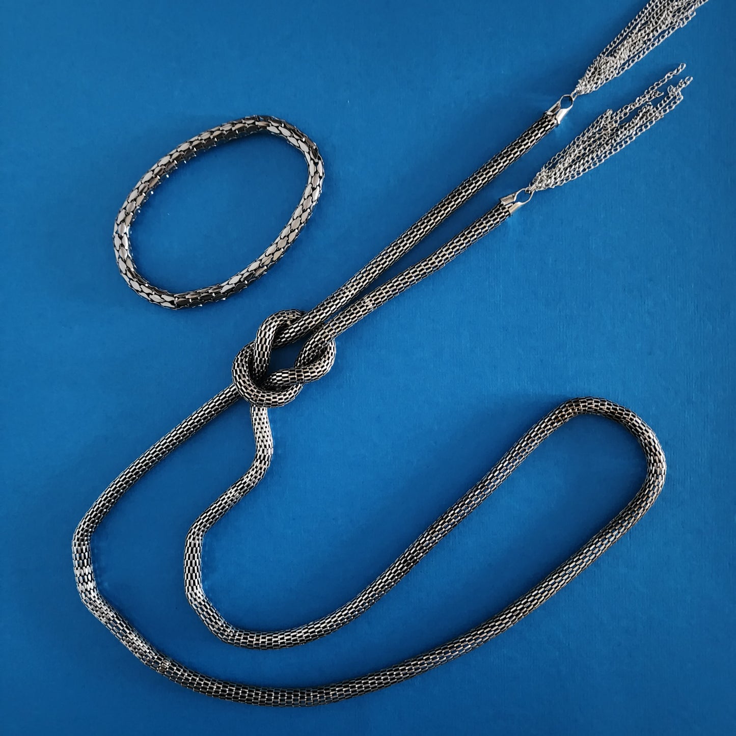 Knot Necklace With Tassel