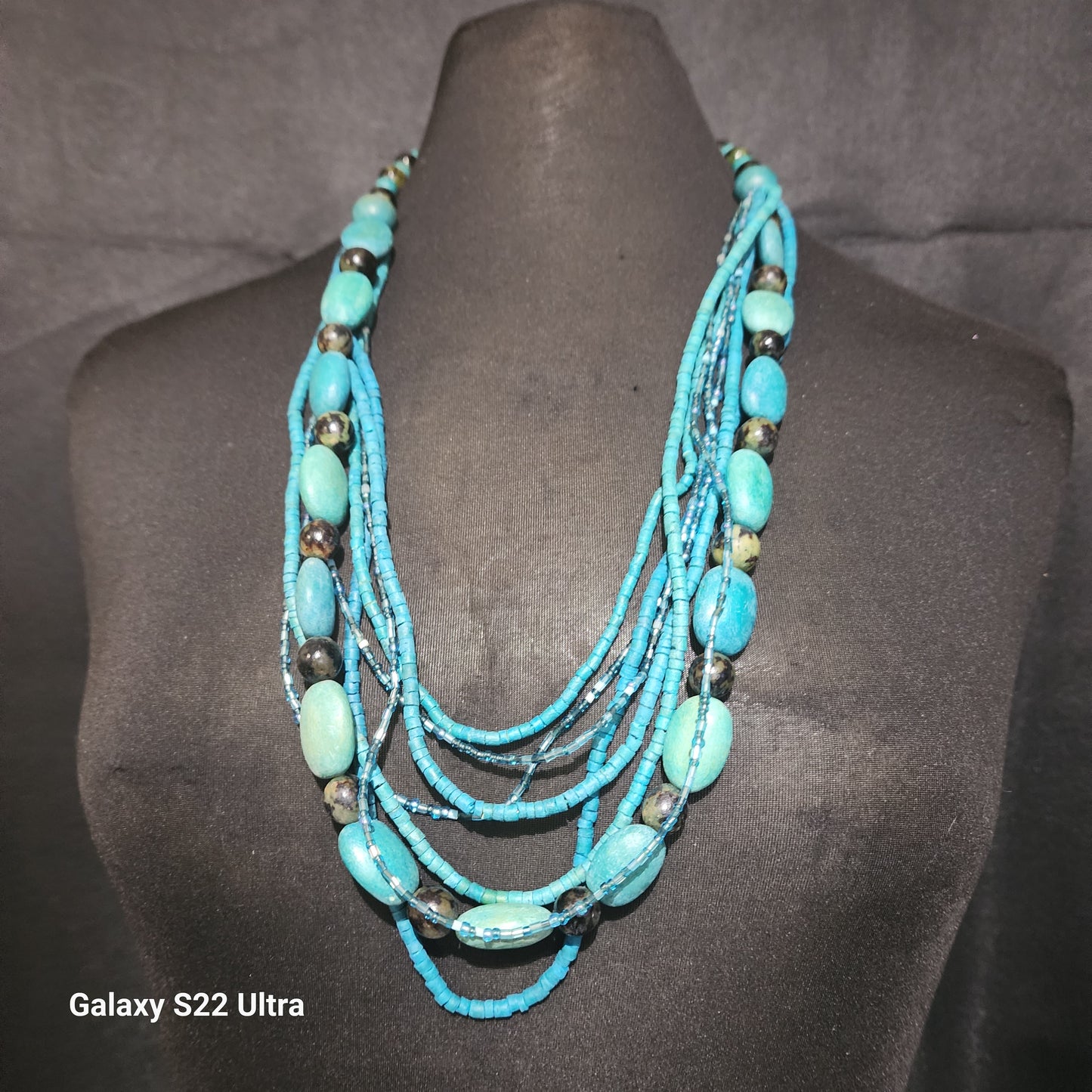 Bohemian Wooden Necklace