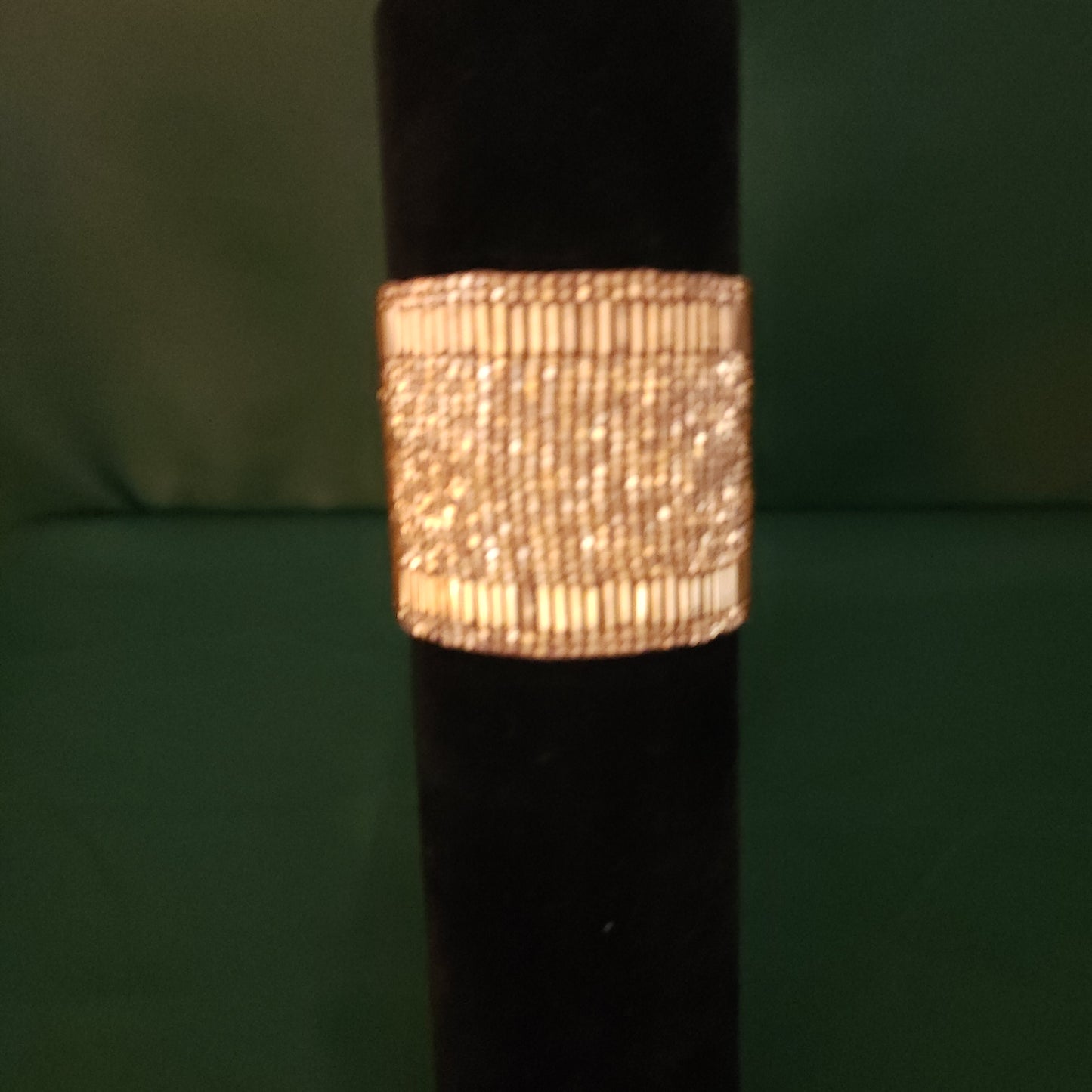 Woven Seed Bead Bracelet