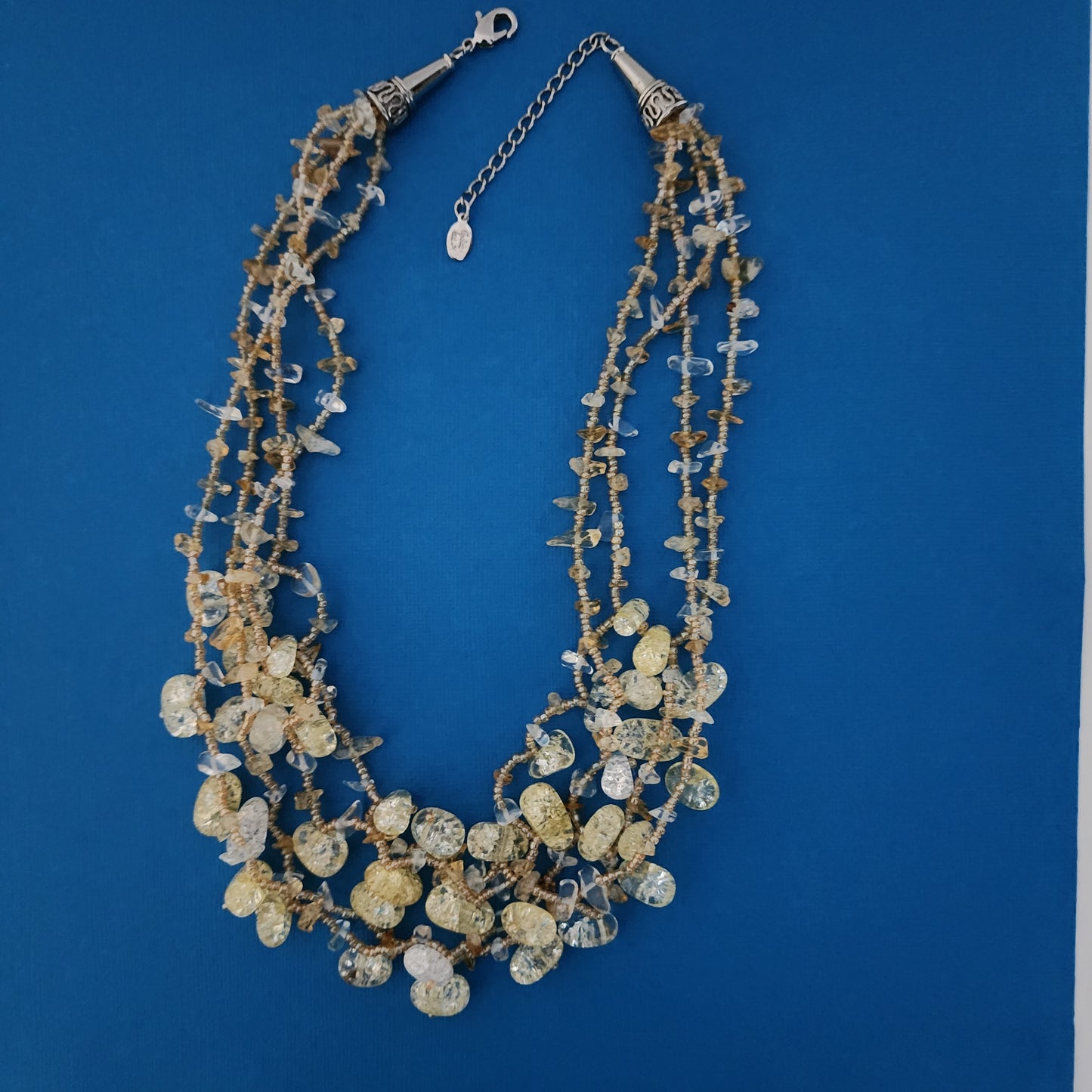 Cookie Lee Gorgeous Glass Beaded Necklace