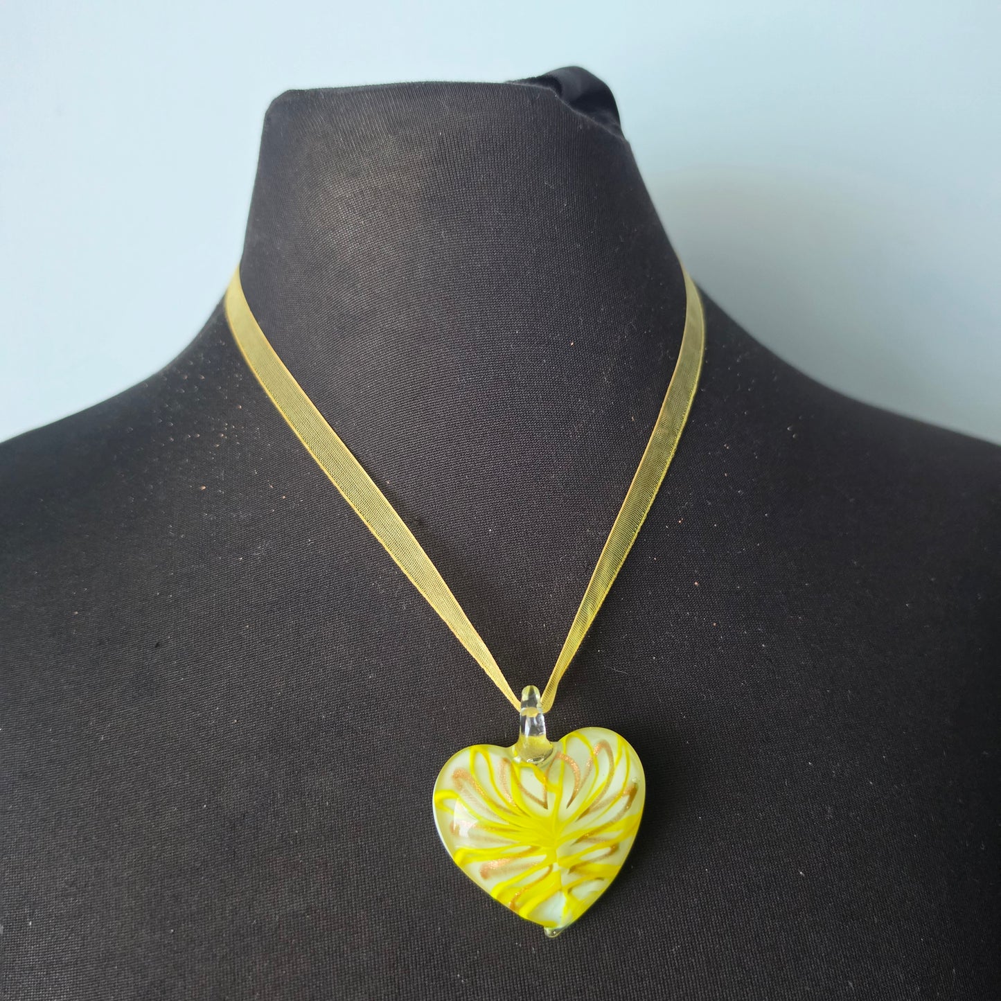 Glass Pendant Necklace