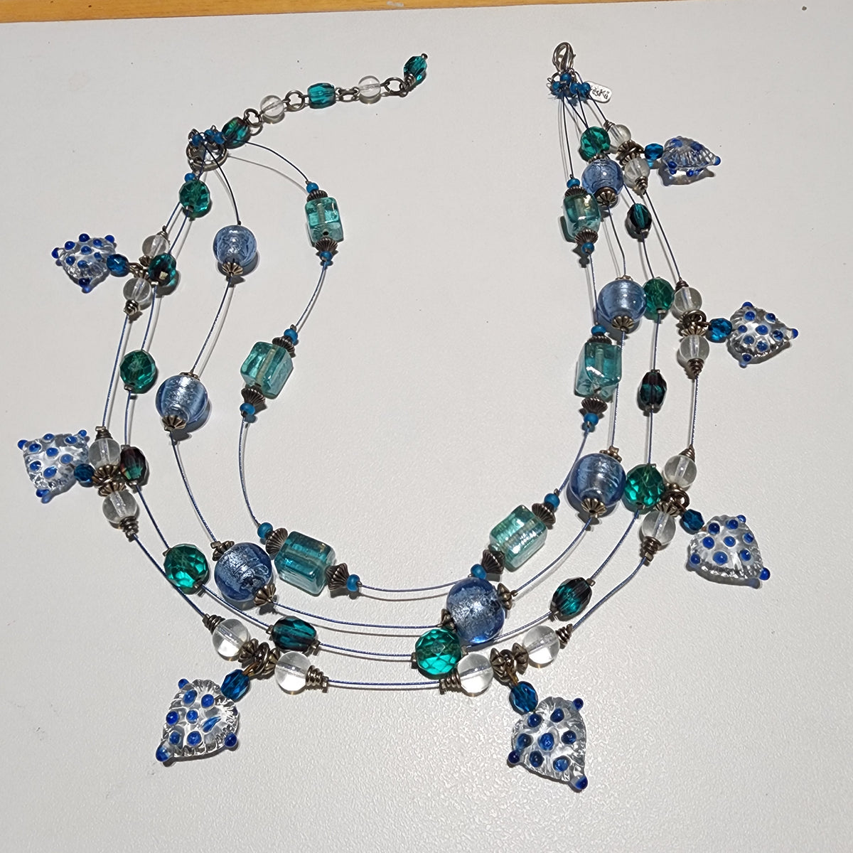 Fleska Vintage 4 Strand Necklace