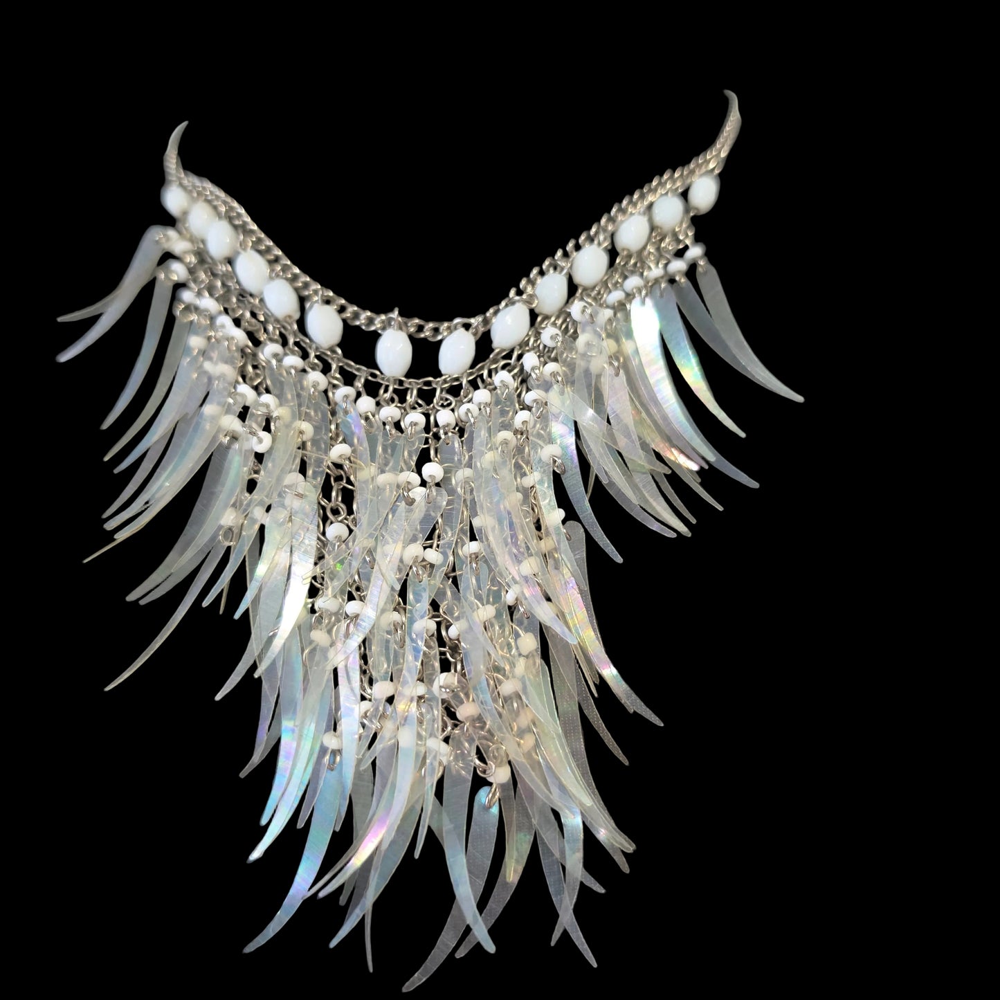 Fringe Statement Necklace