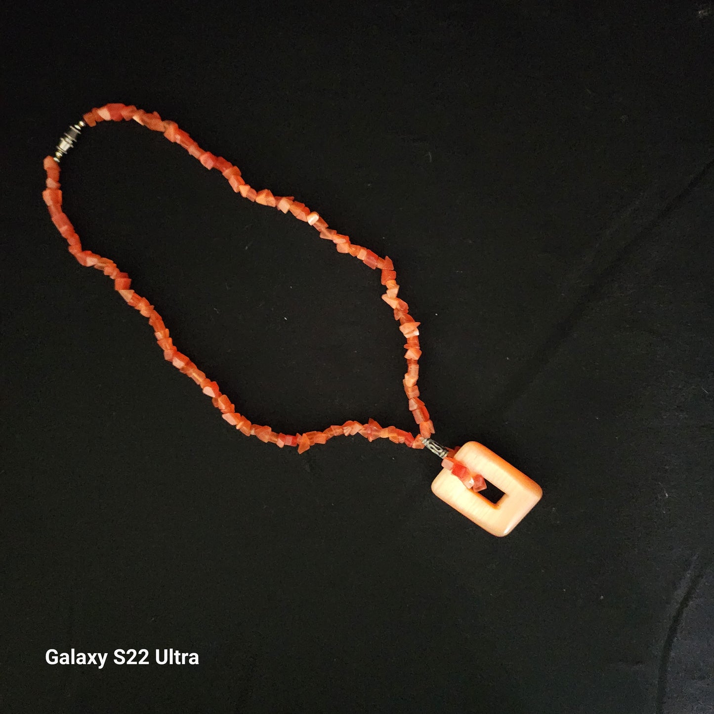Orange Vintage Necklace