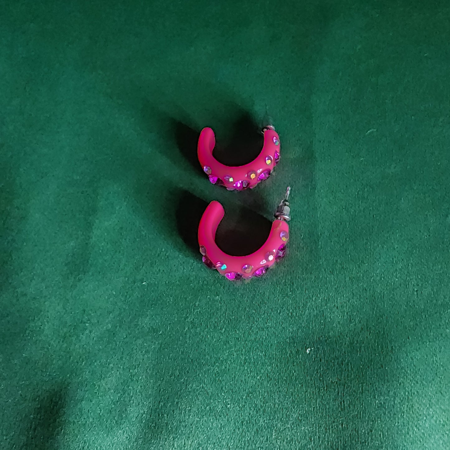 Pink Acrylic Hoop