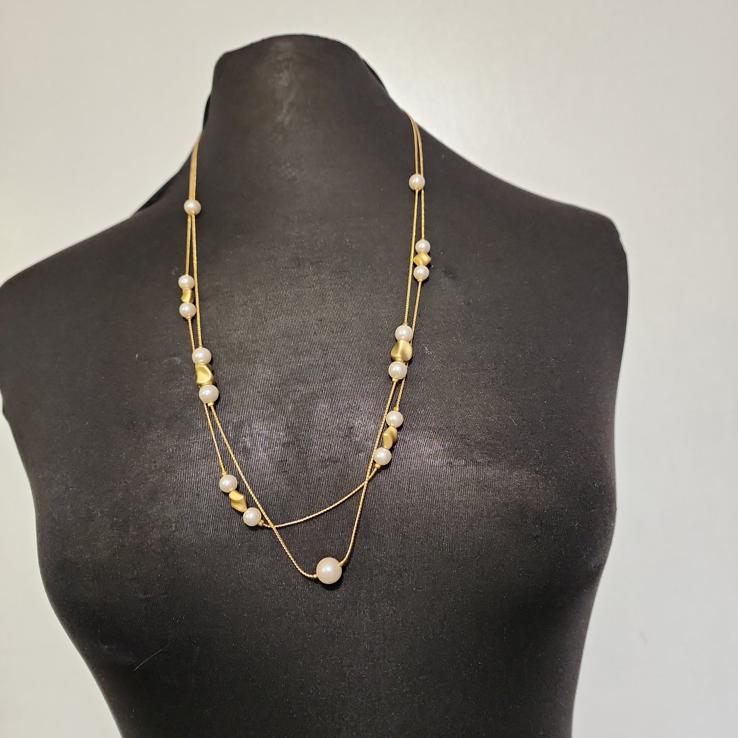 Faux Pearl Necklace