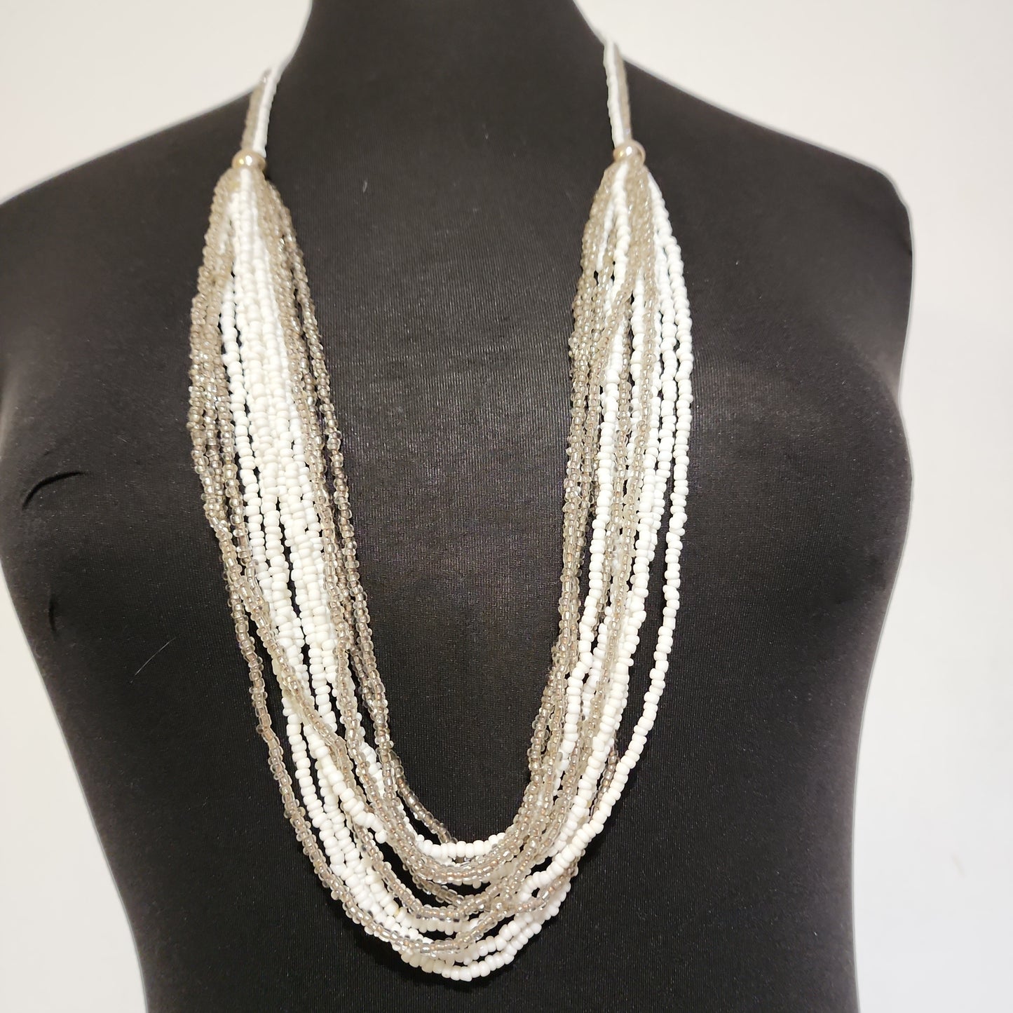 Sterling & Bead Necklace