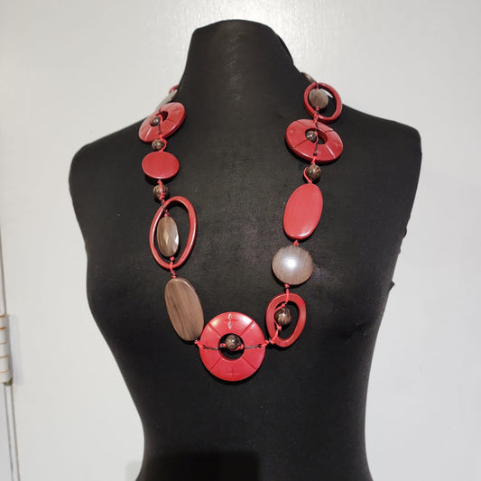 Nut Statement Necklace