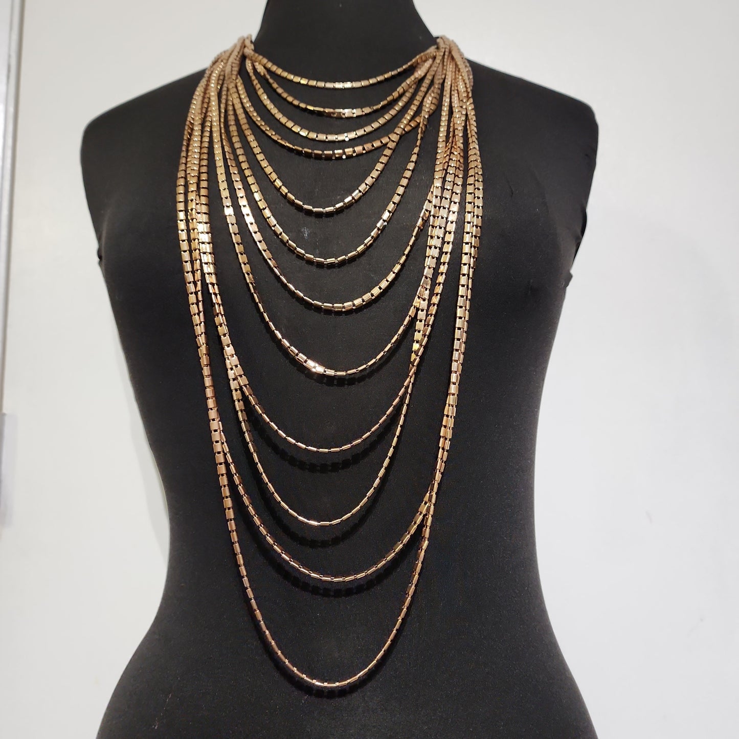 12 Layer Chain Necklace