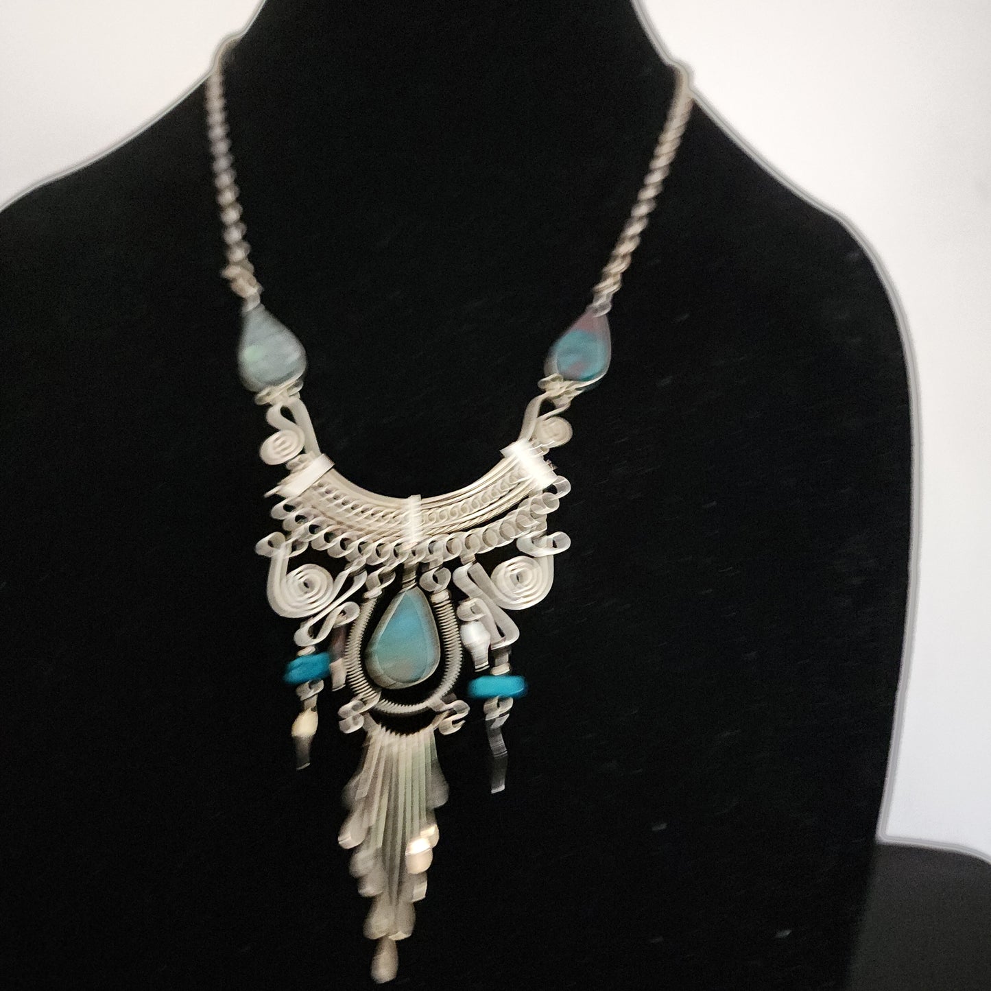 Vintage Silver Tone Necklace