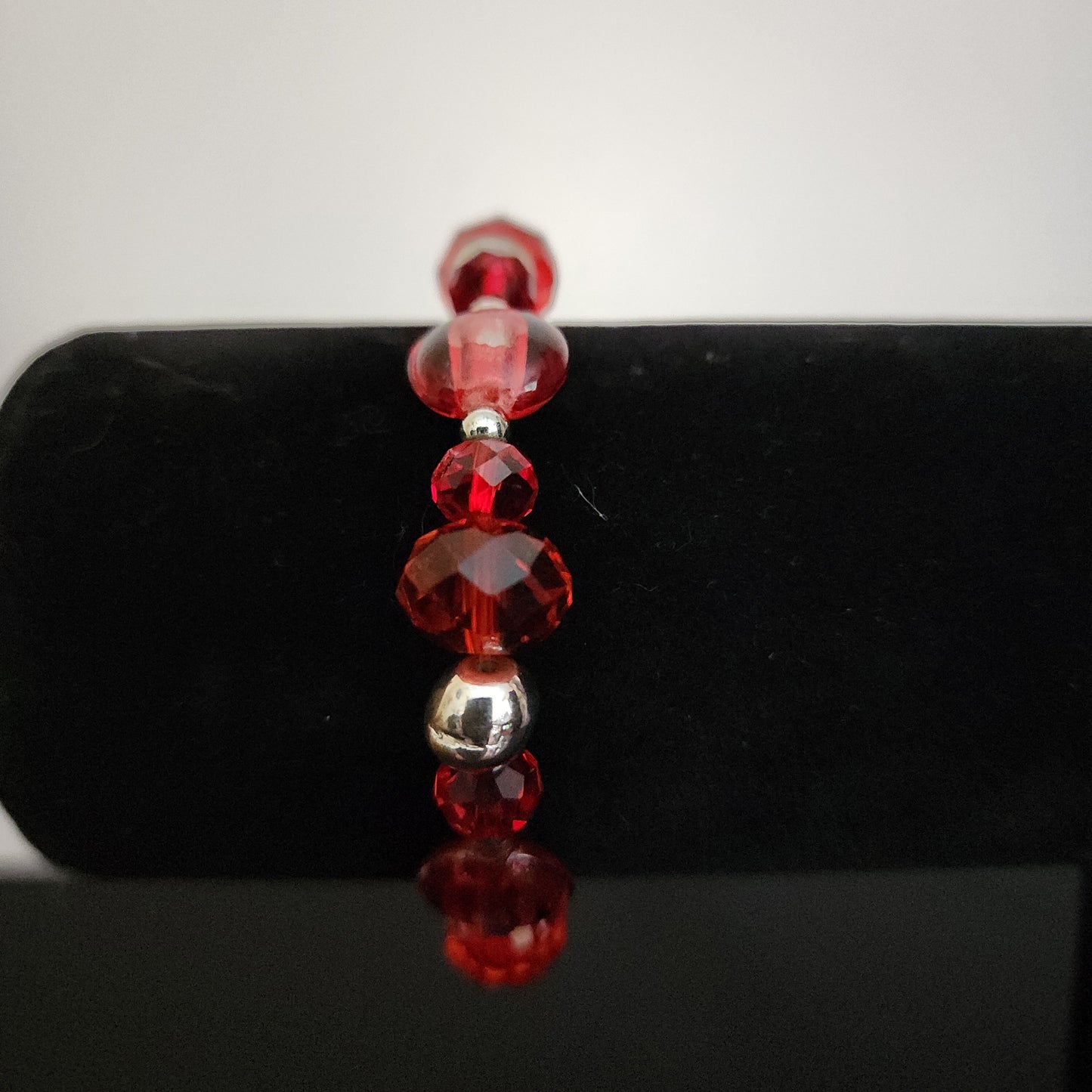 Red Glass Bracelet