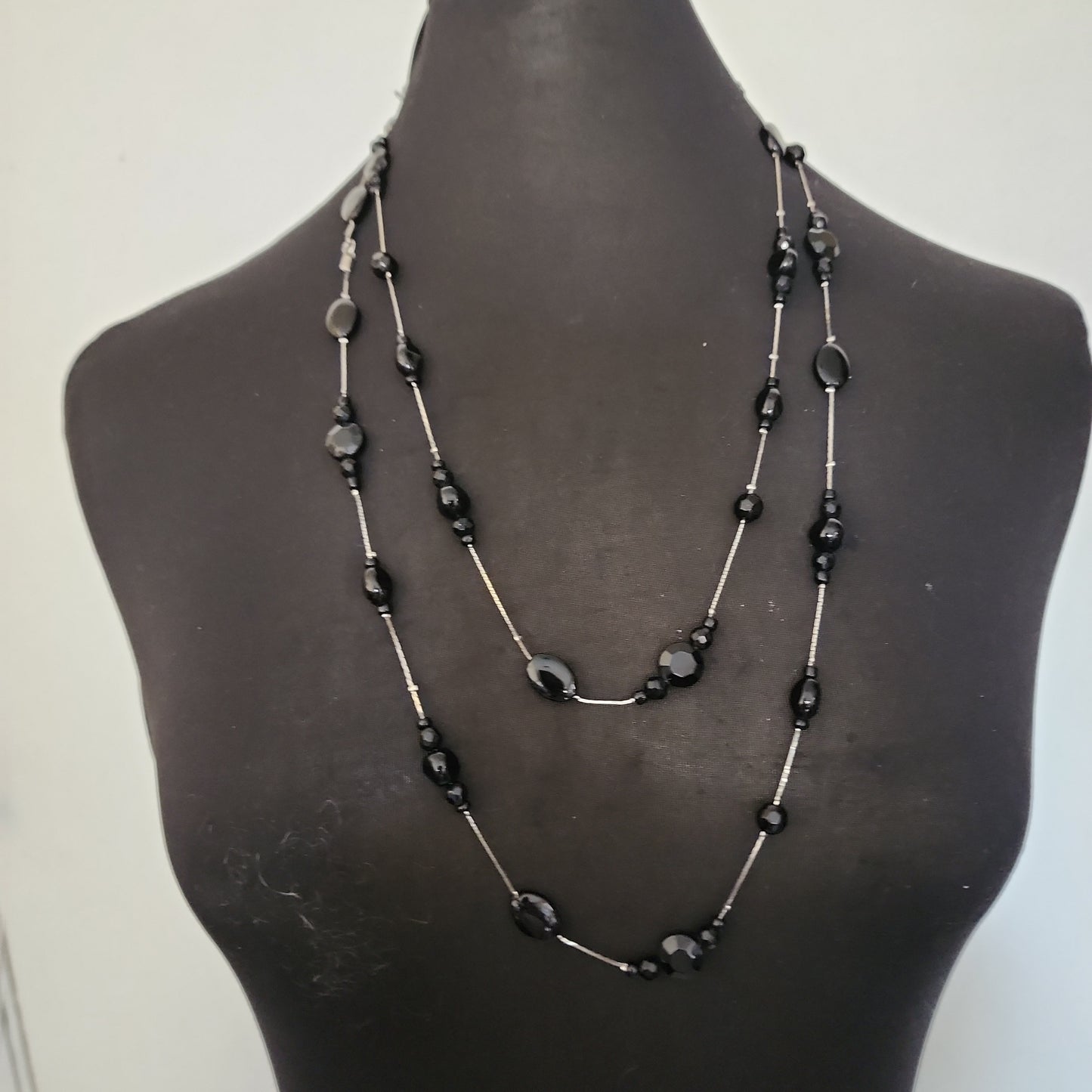 Metal Dressy Black bead