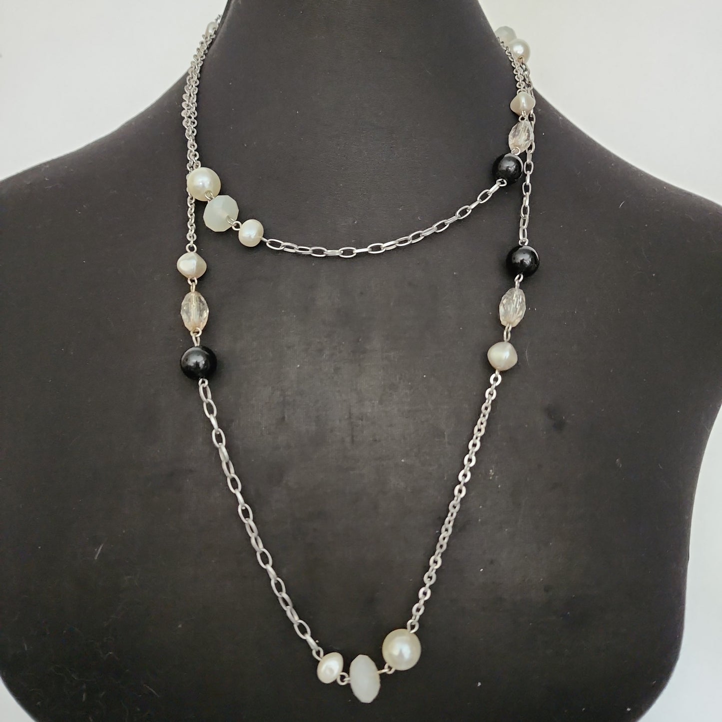 1 Strand faux Bead Necklace