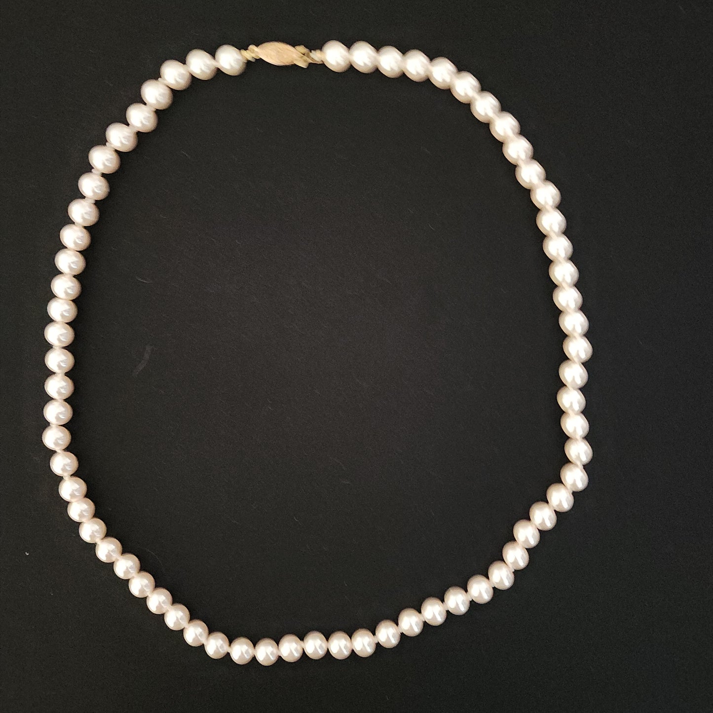 Vintage Faux Pearl Necklace