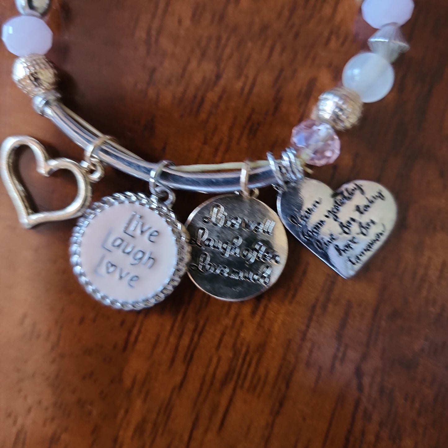 Live, Laugh, Love Bracelet