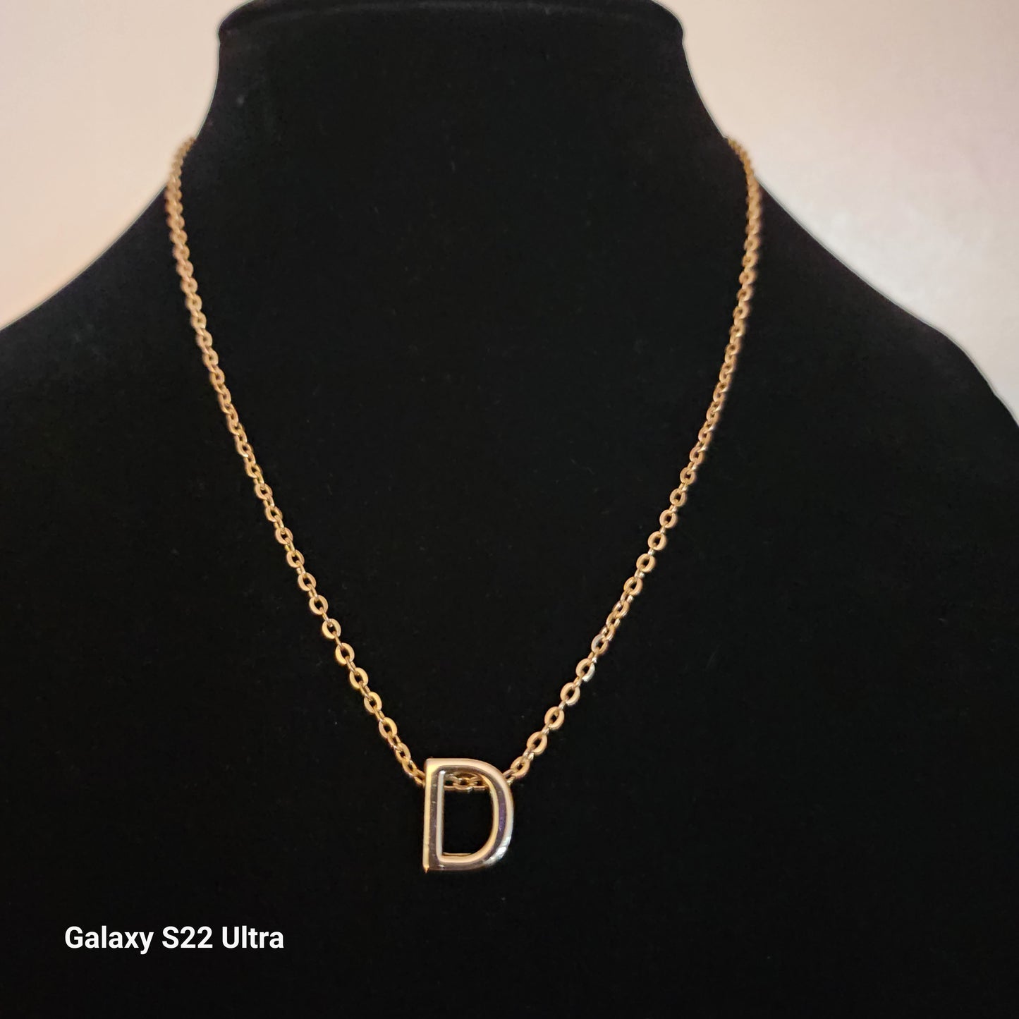 Initial Pendant Necklace