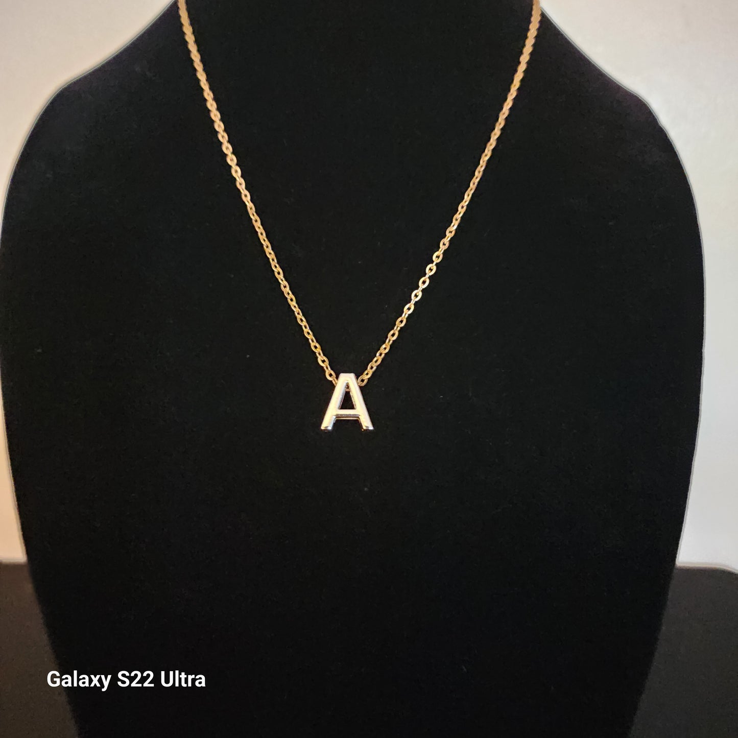 Initial Pendant Necklace