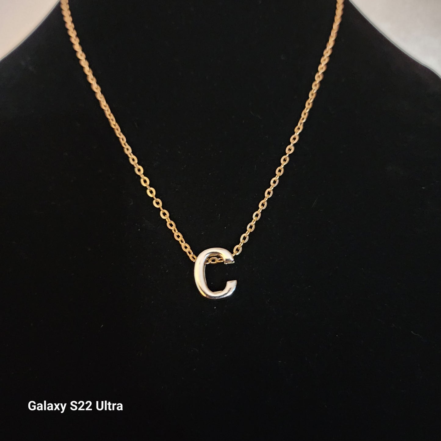 Initial Pendant Necklace