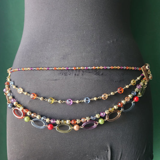 Vintage Waist Beaded Belt