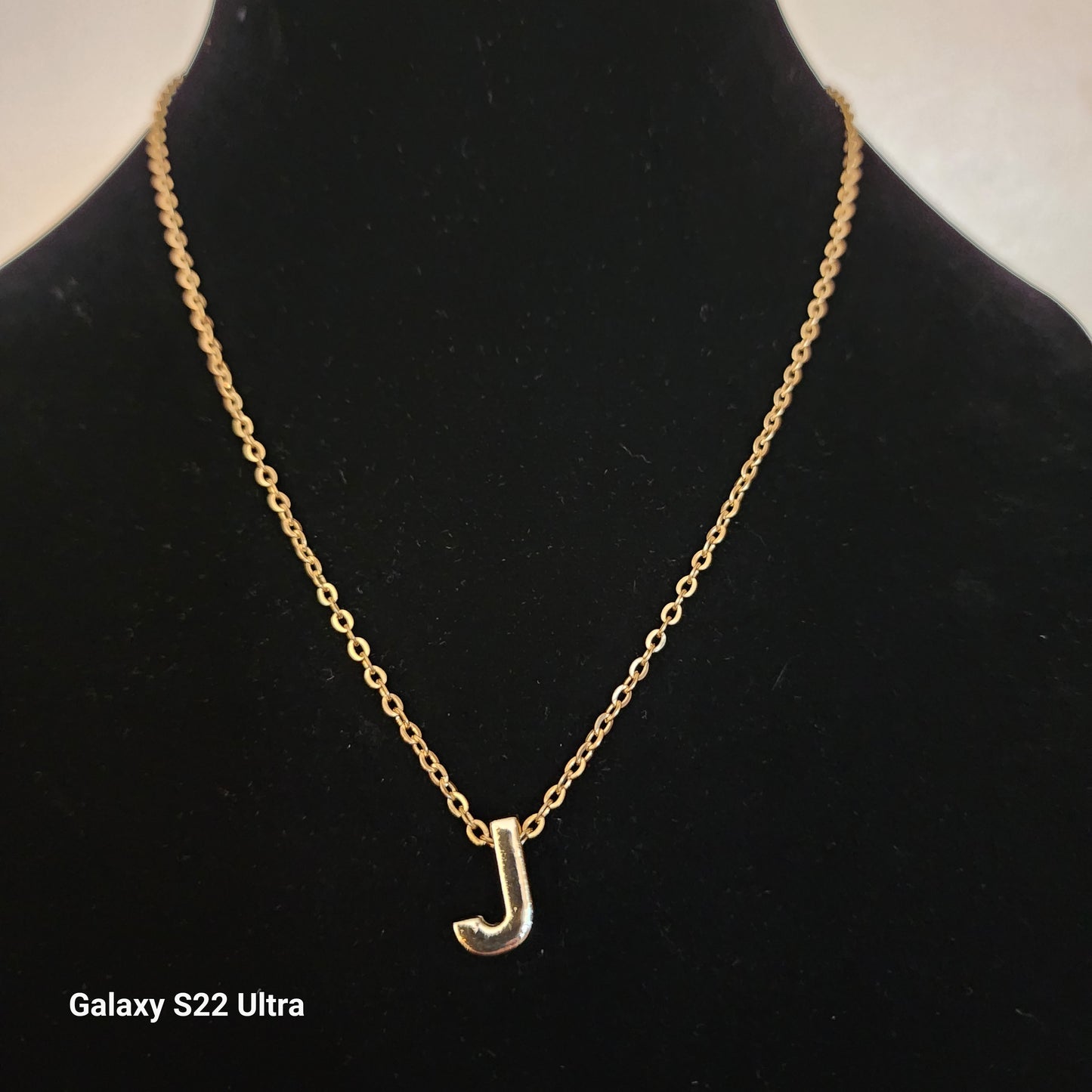Initial Pendant Necklace