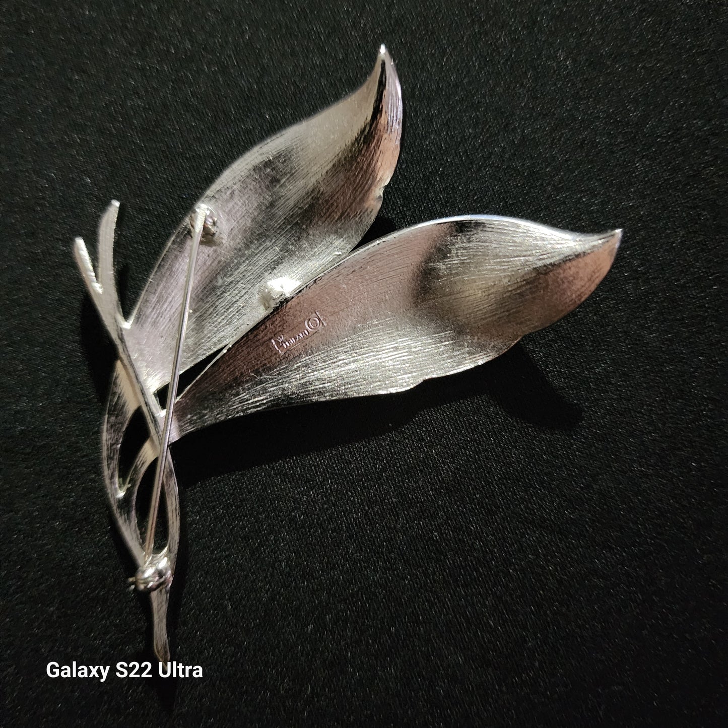 Trifari Leaf Brooch