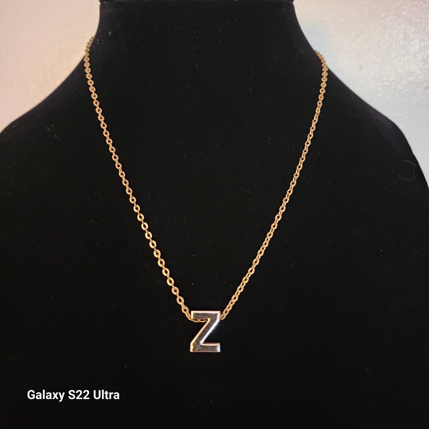 Initial Pendant Necklace