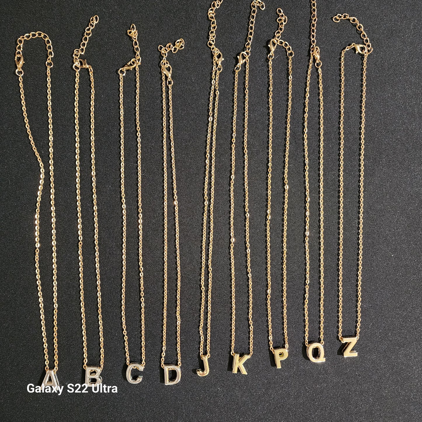 Initial Pendant Necklace