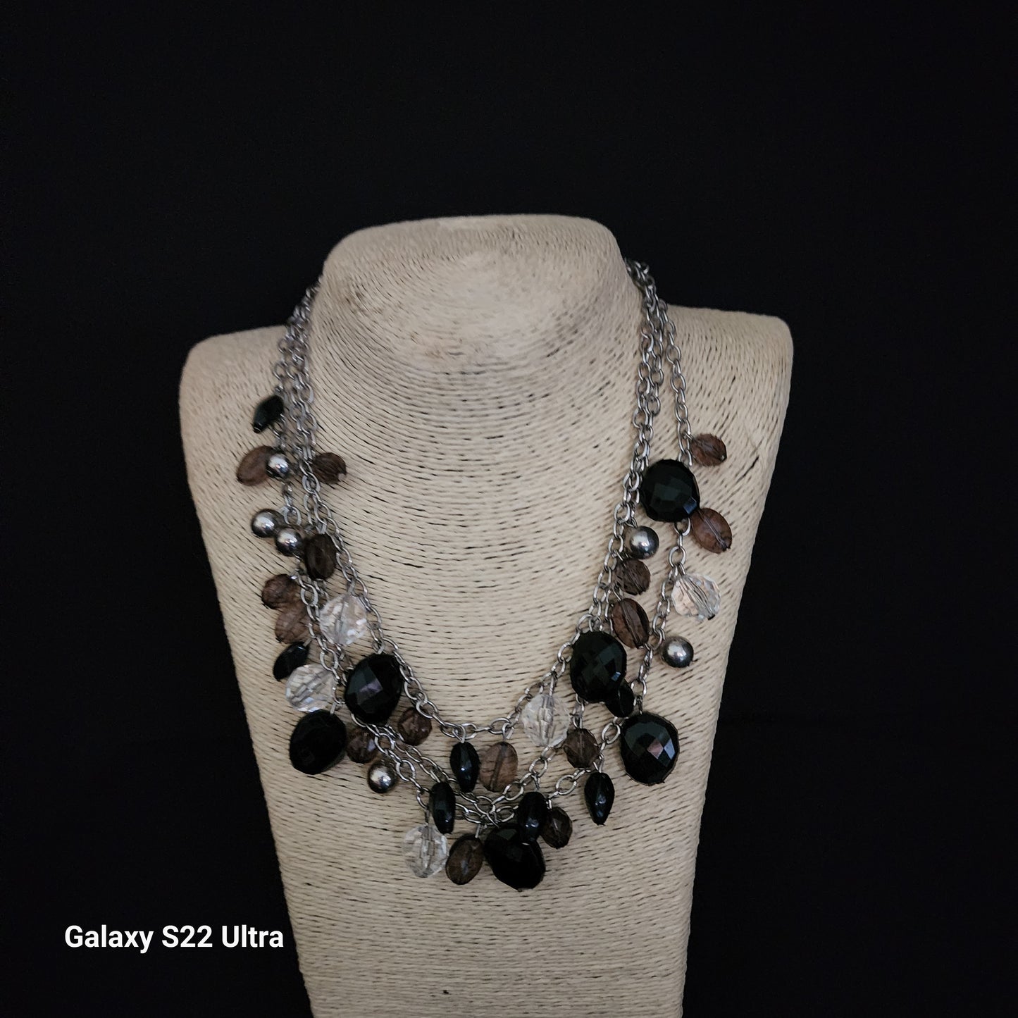 Vintage 3 Strand Necklace
