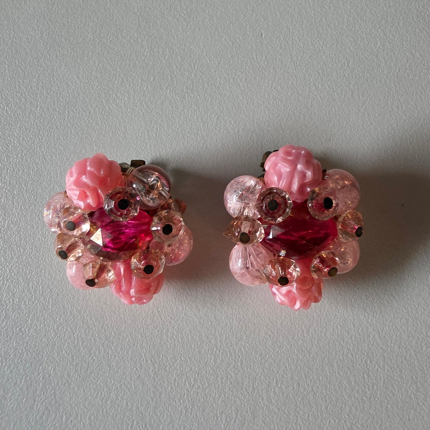 West Germany Clip On Earings
