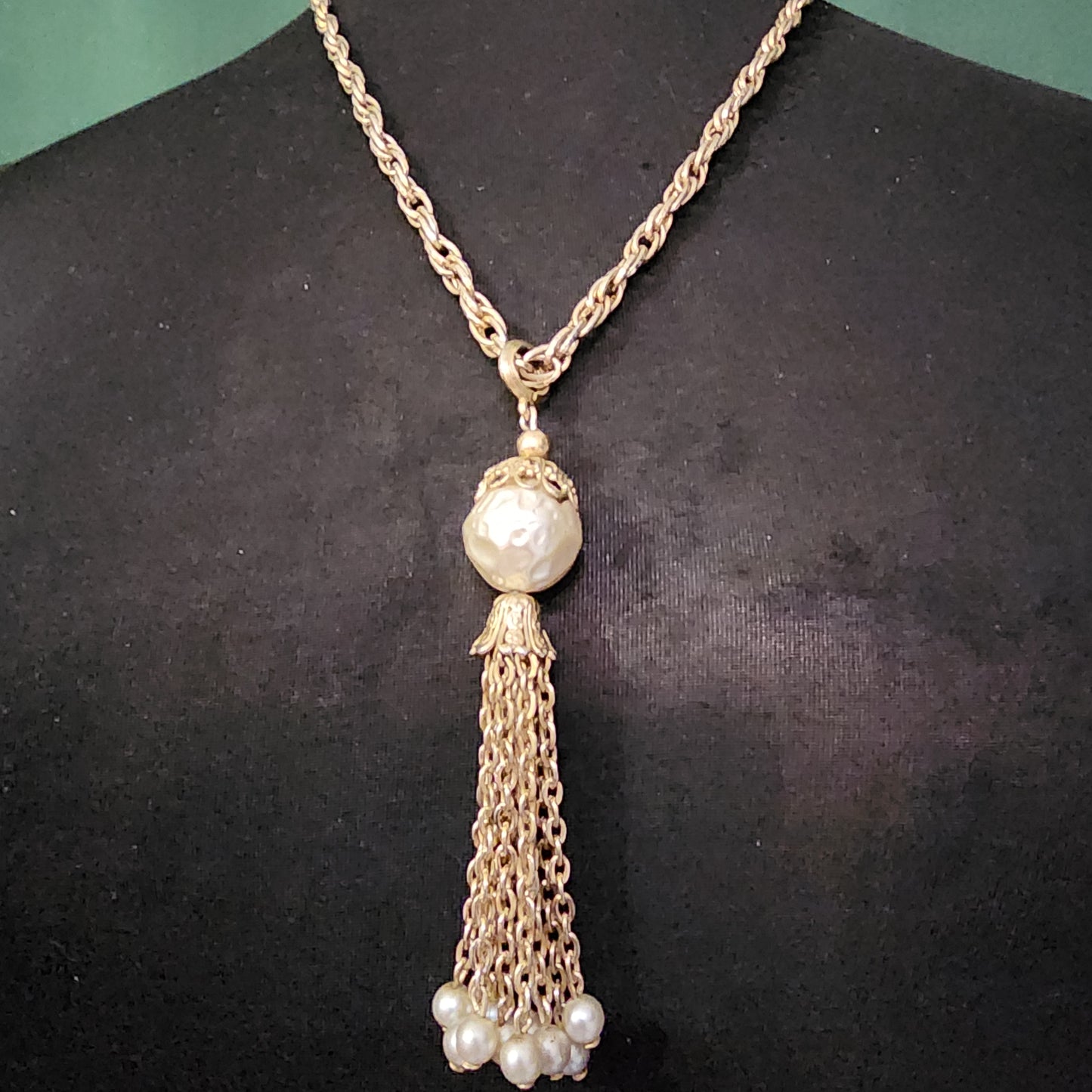 Park Lane Vintage Art Deco Tassel Necklace
