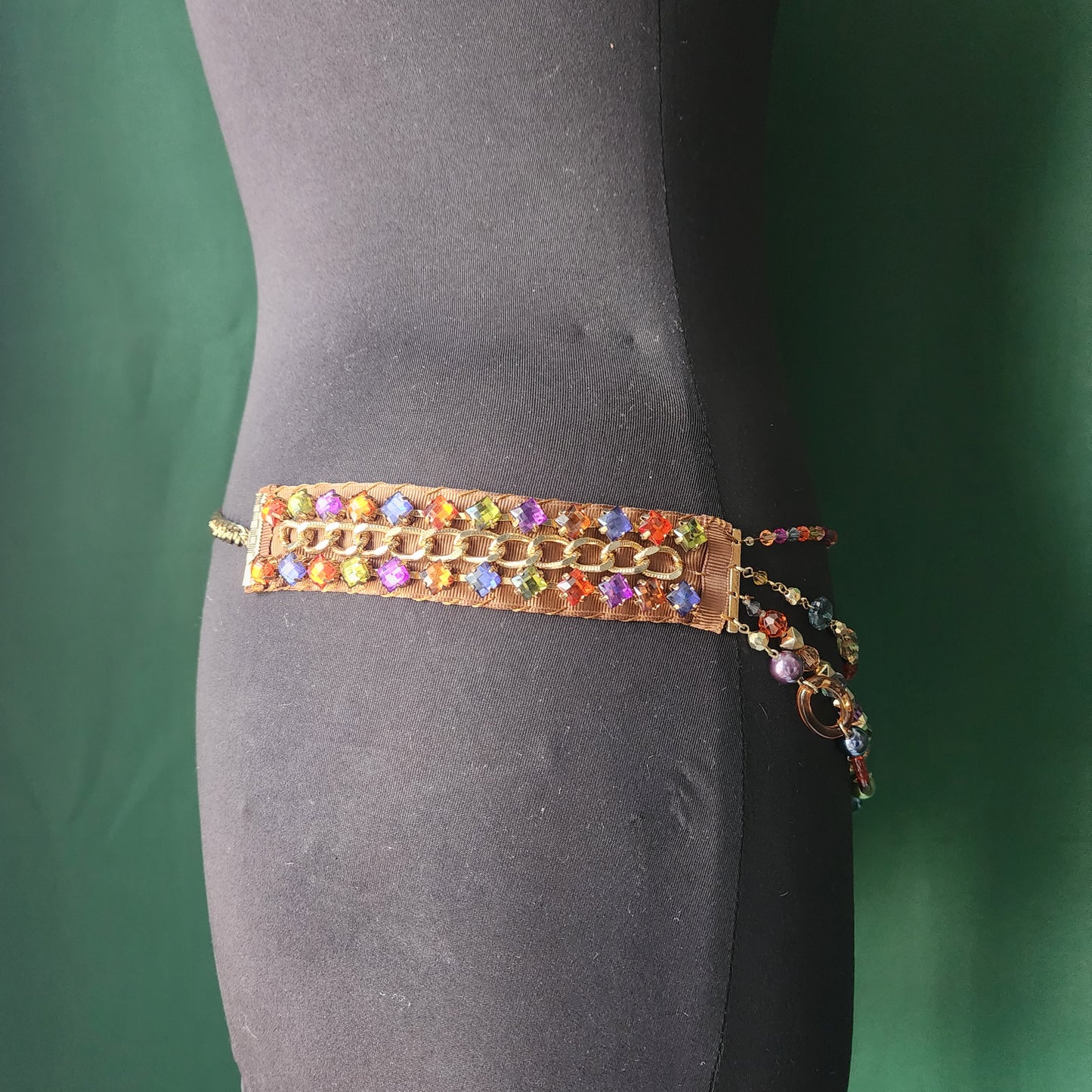 Vintage Waist Beaded Belt