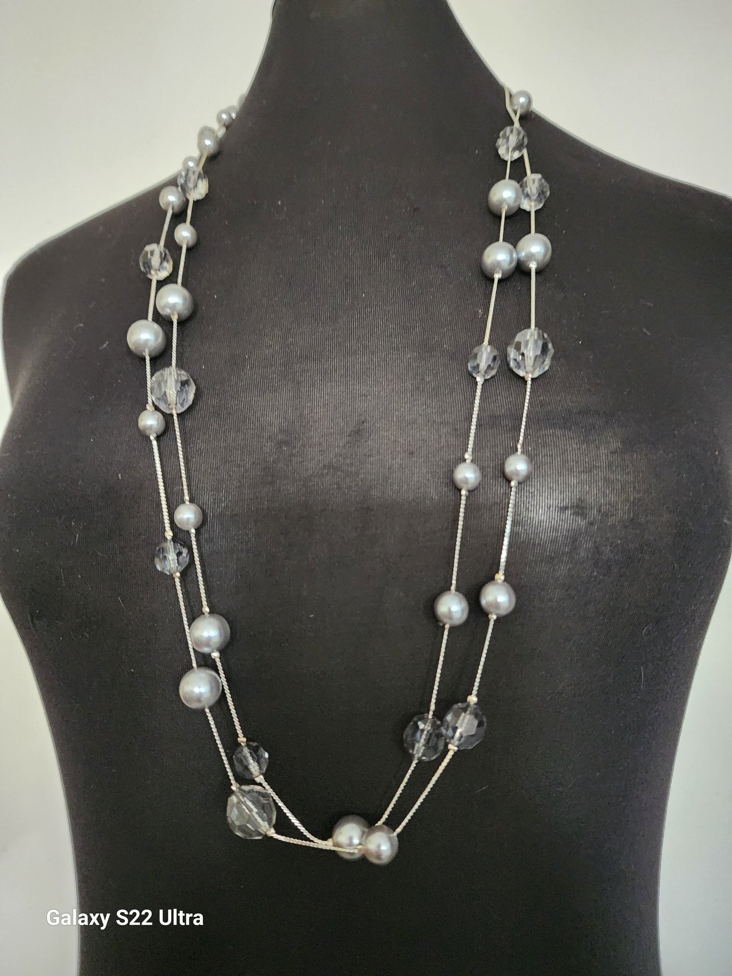 2 Strand Long Necklace