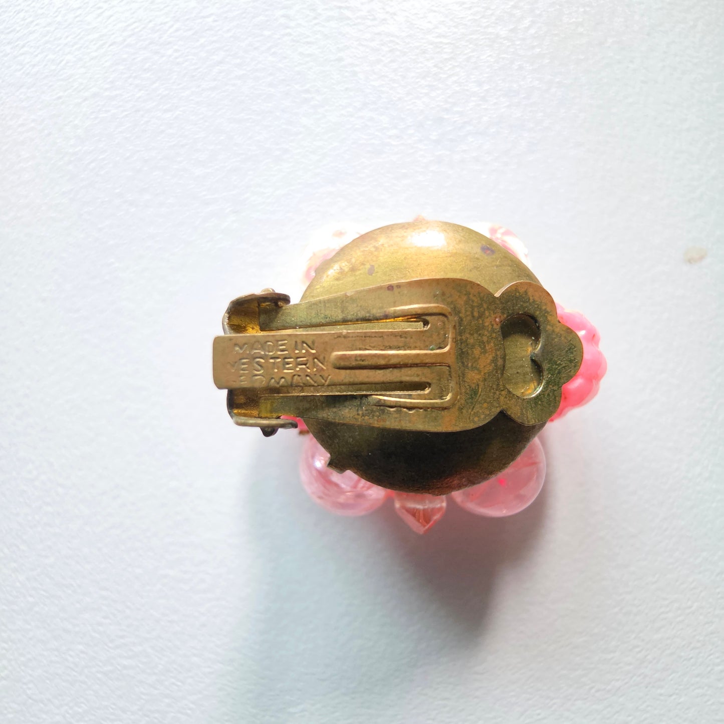 West Germany Clip On Earings