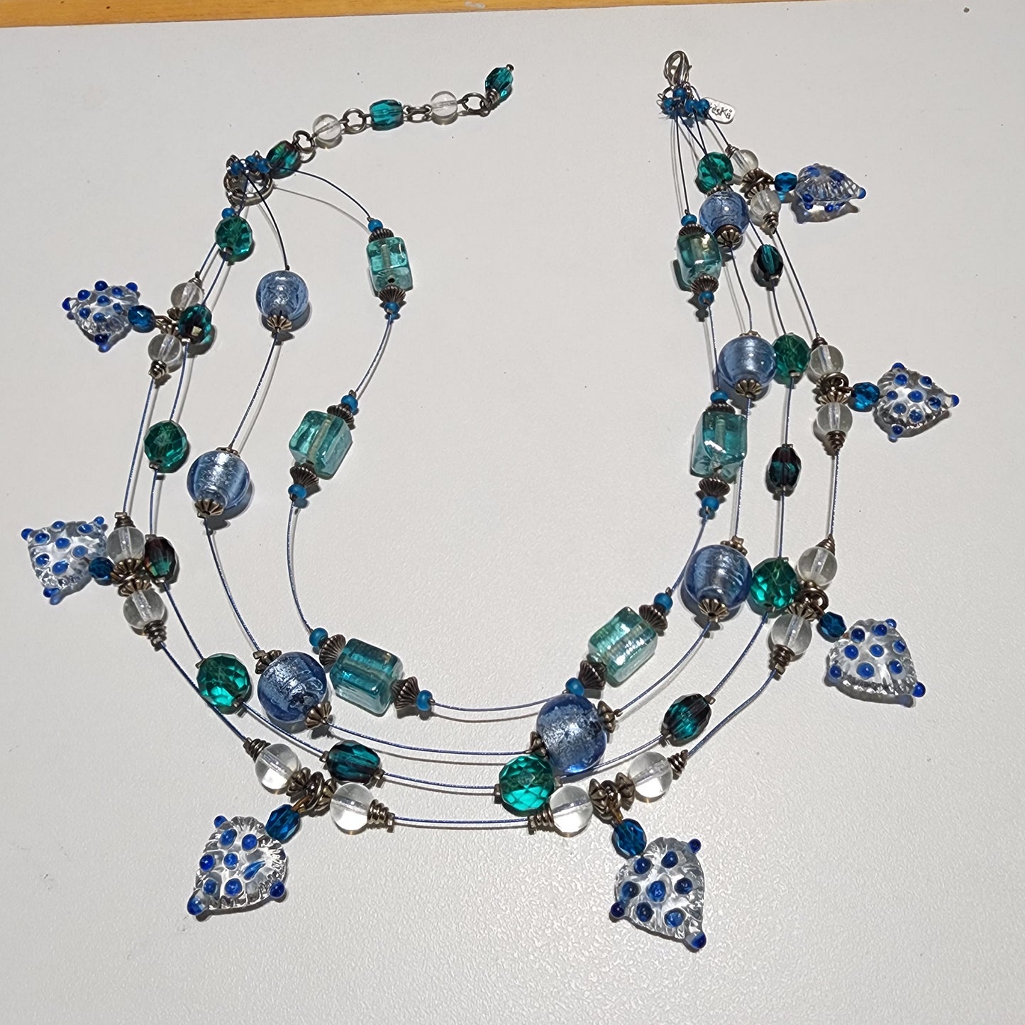 Fleska Vintage 4 Strand Necklace