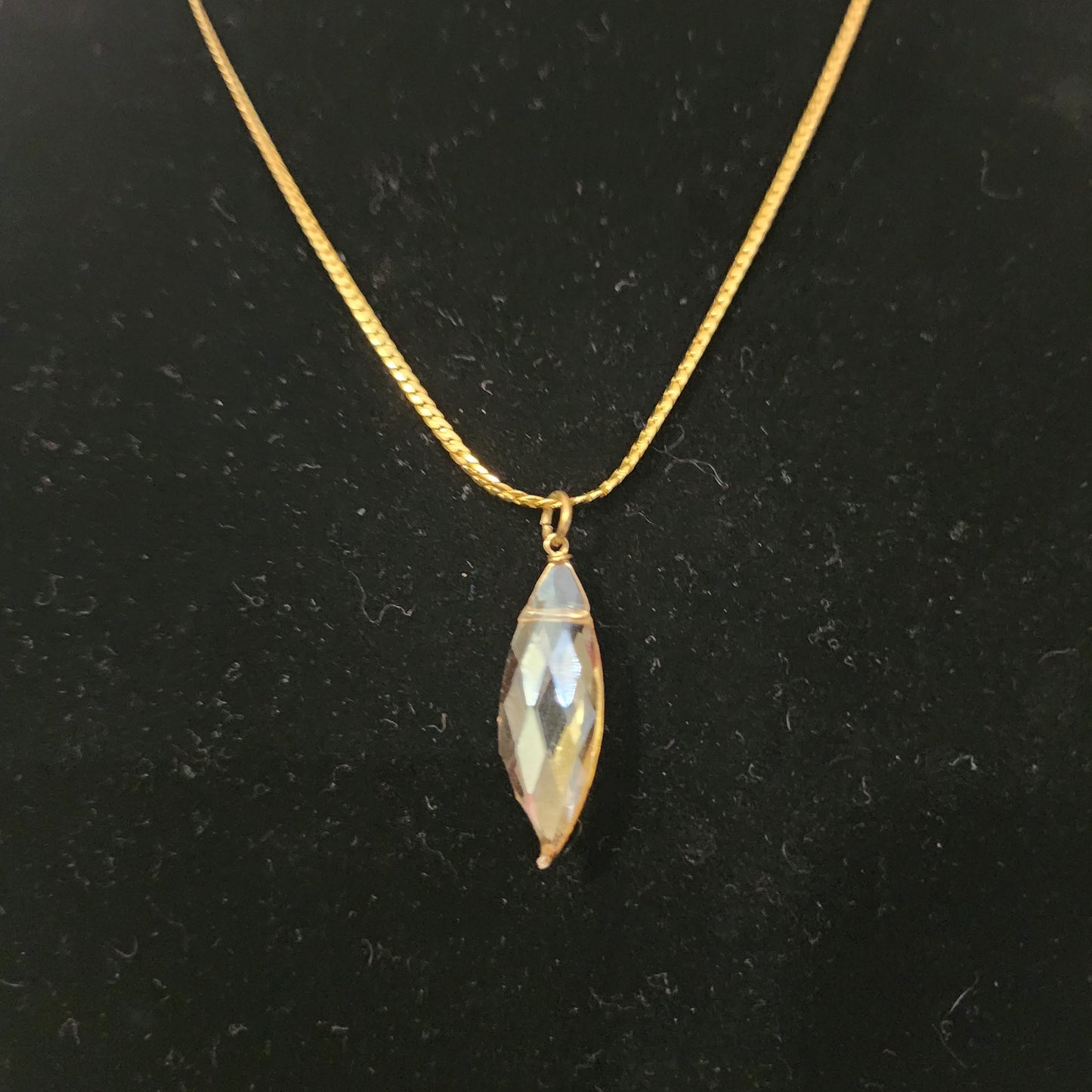 Glass Necklace & Earing Set