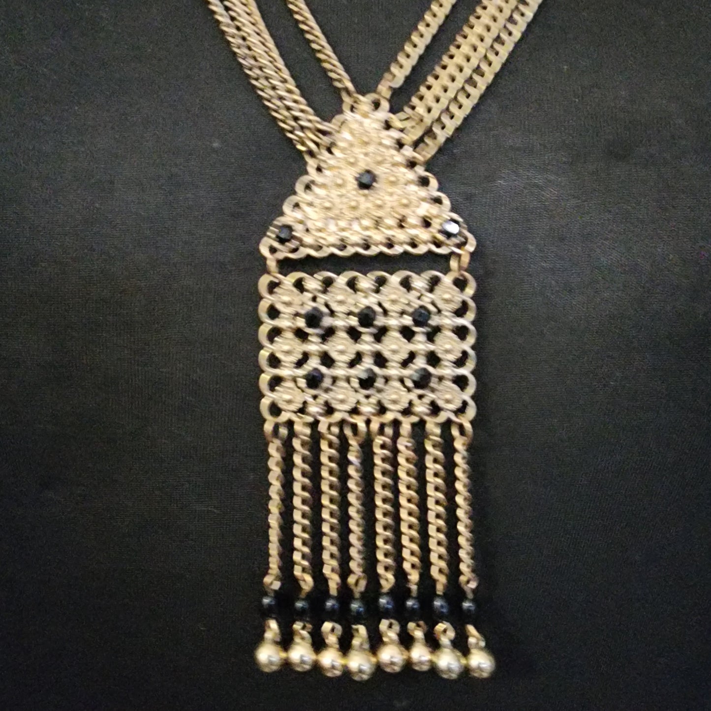 Vintage Etruscan Style Necklace
