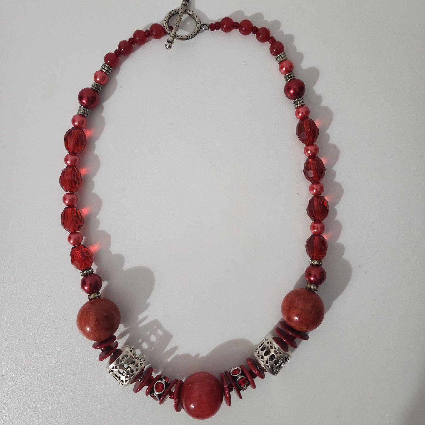 Vintage Red Necklace