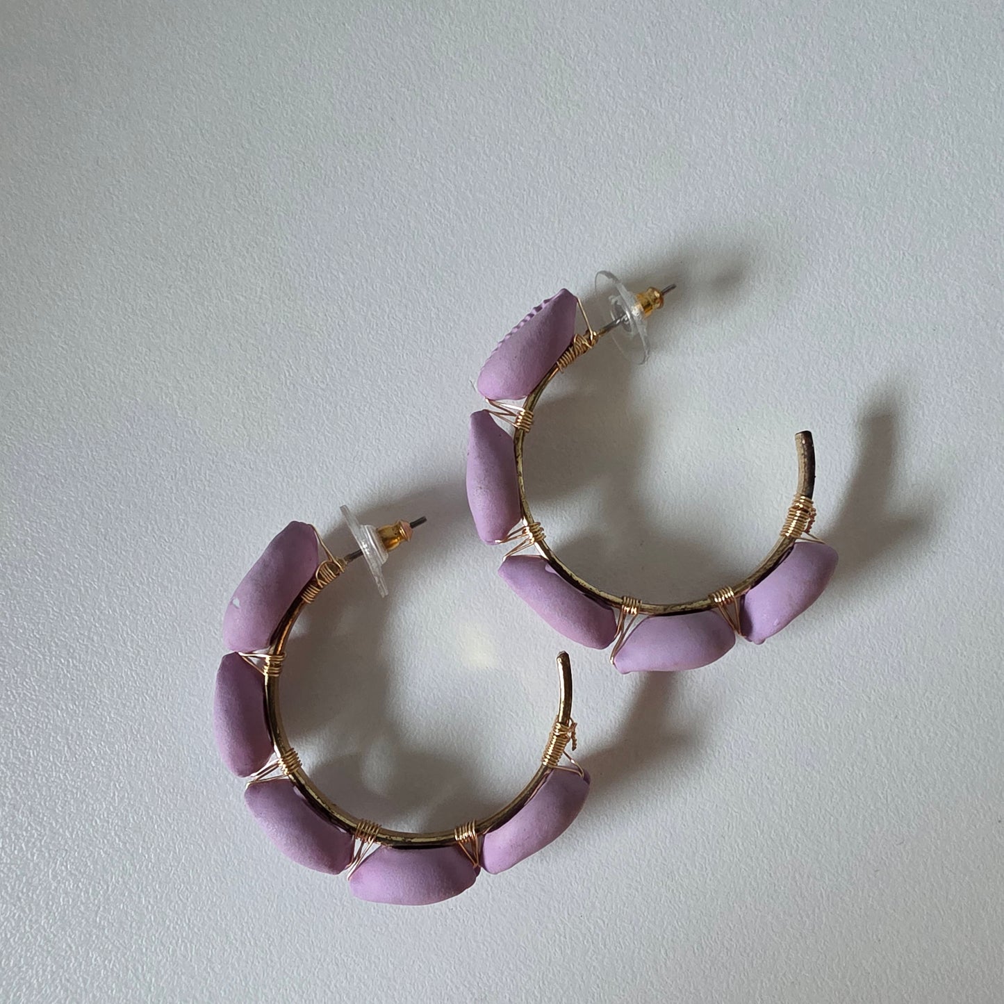 Shell Hoop Earings