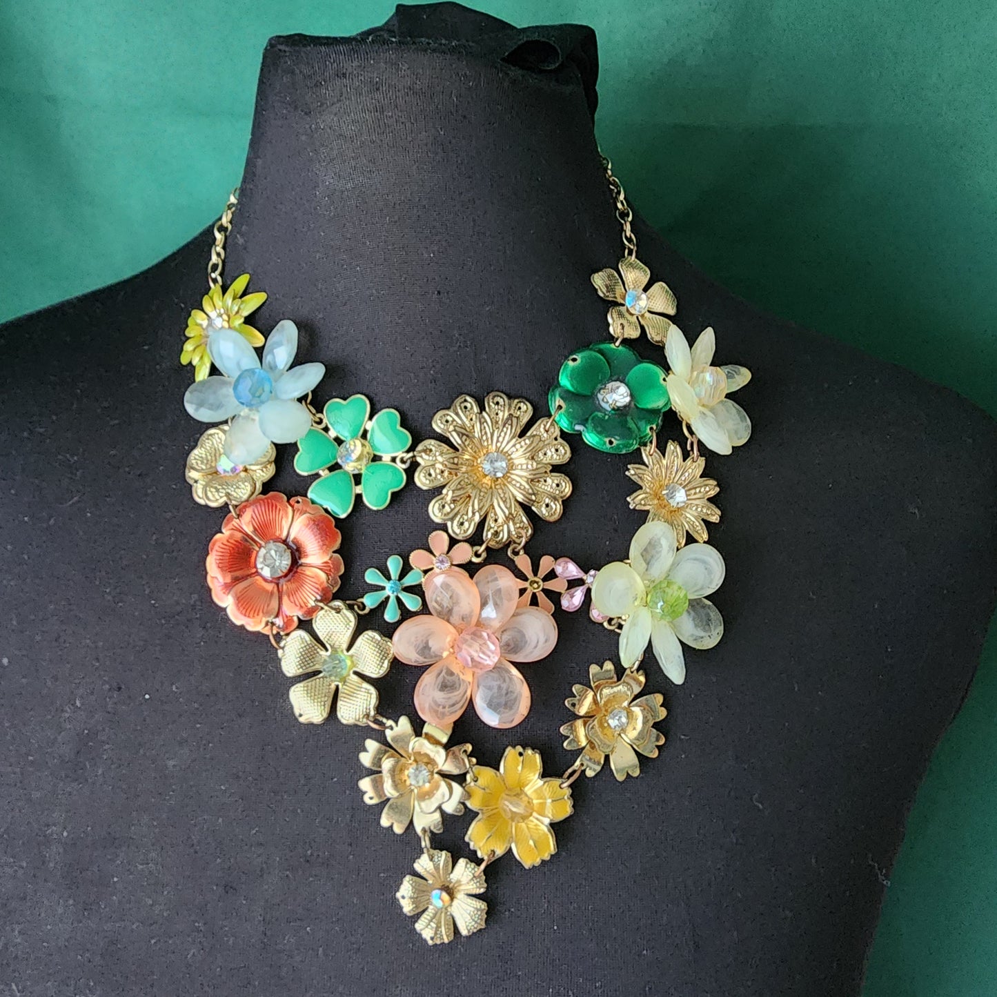 Flower Statement Necklace