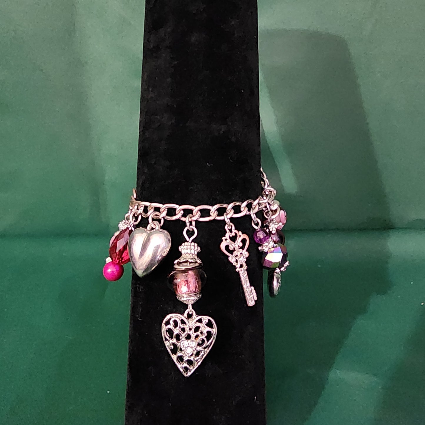 Vintage Key of my Heart Bracelet