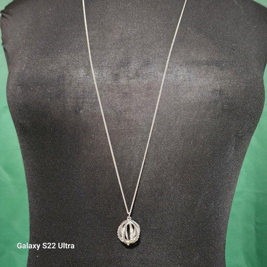 Long Art Deco Necklace