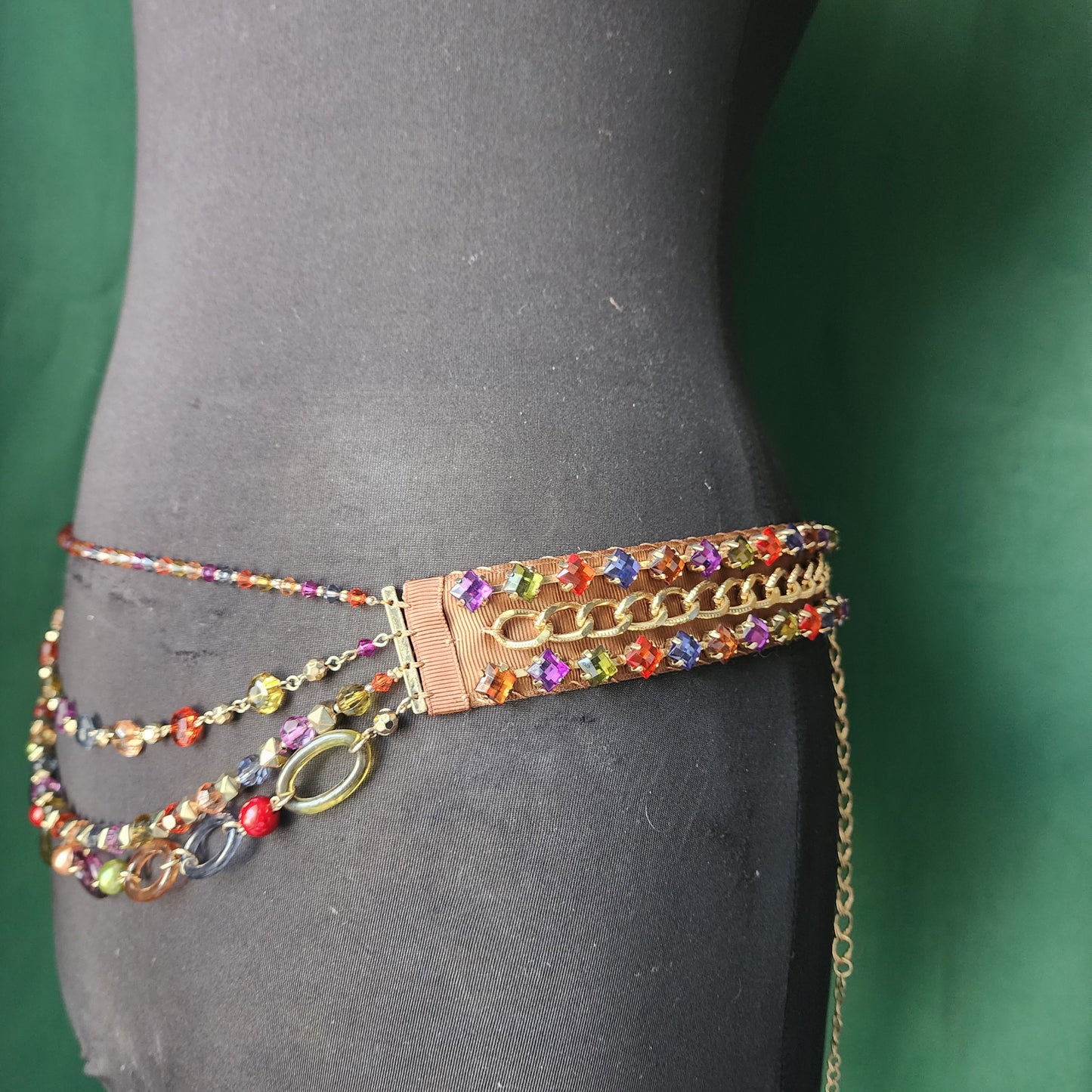 Vintage Waist Beaded Belt
