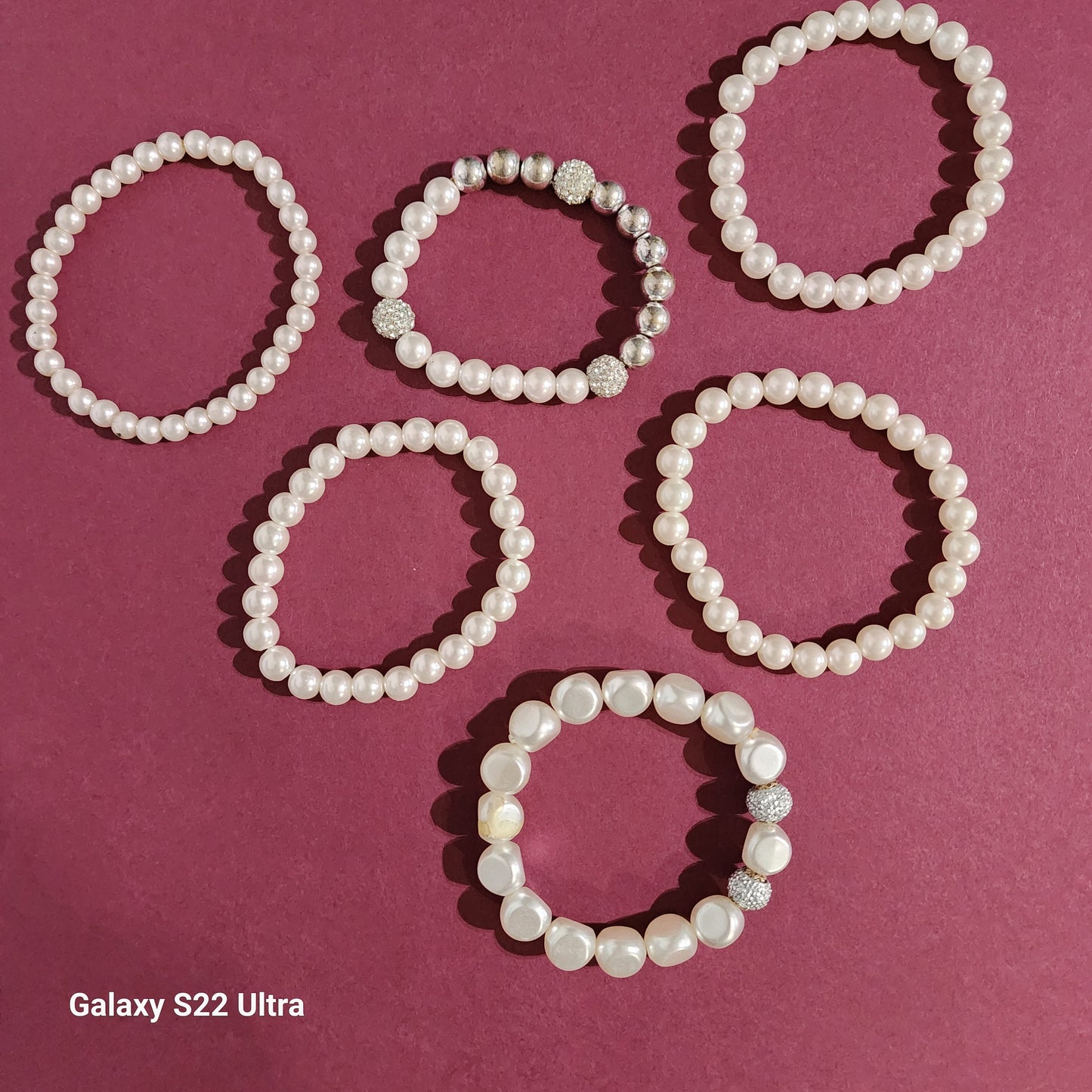 Thrifty Item 6 Pearl Bracelet