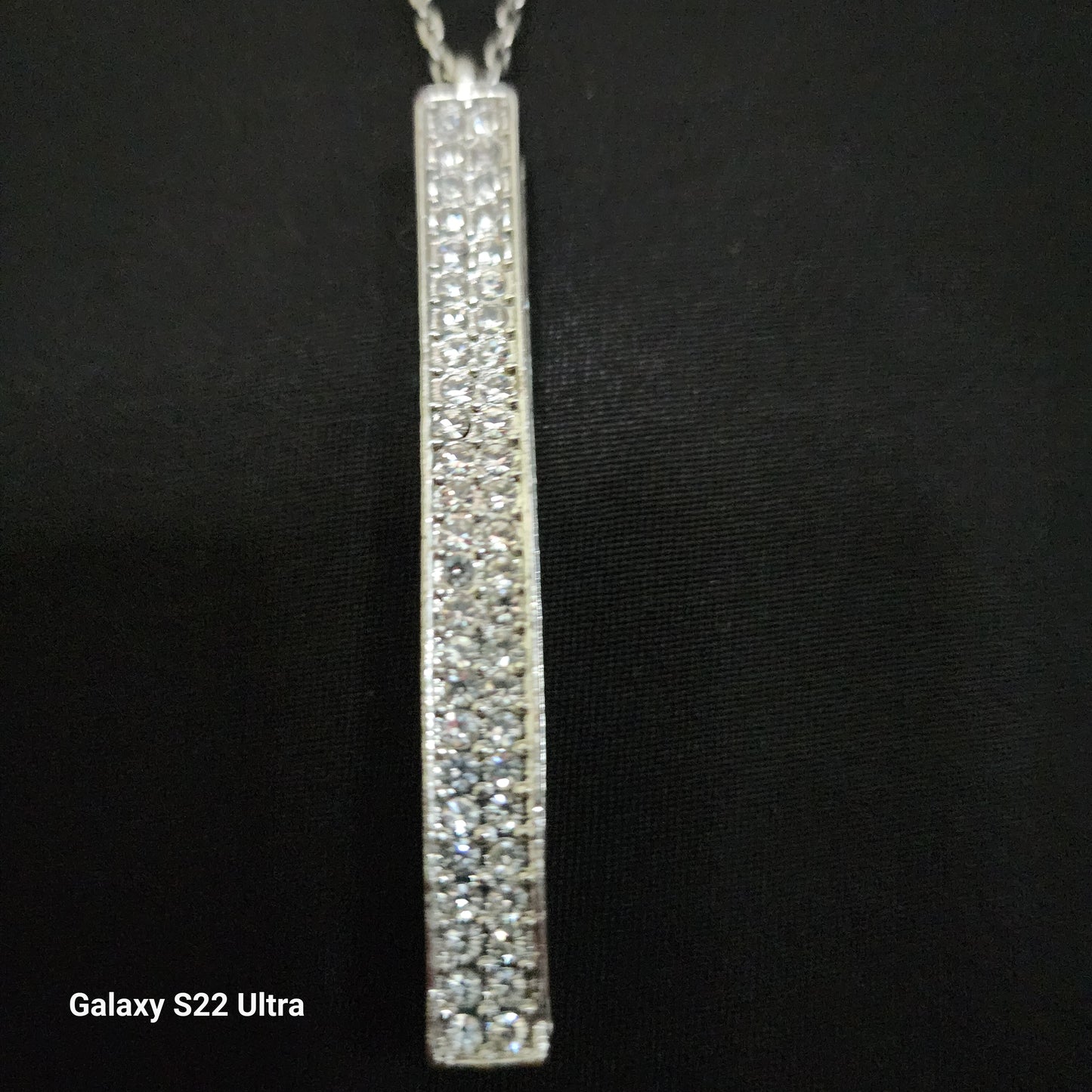 3 Strand Silver Tone Necklace