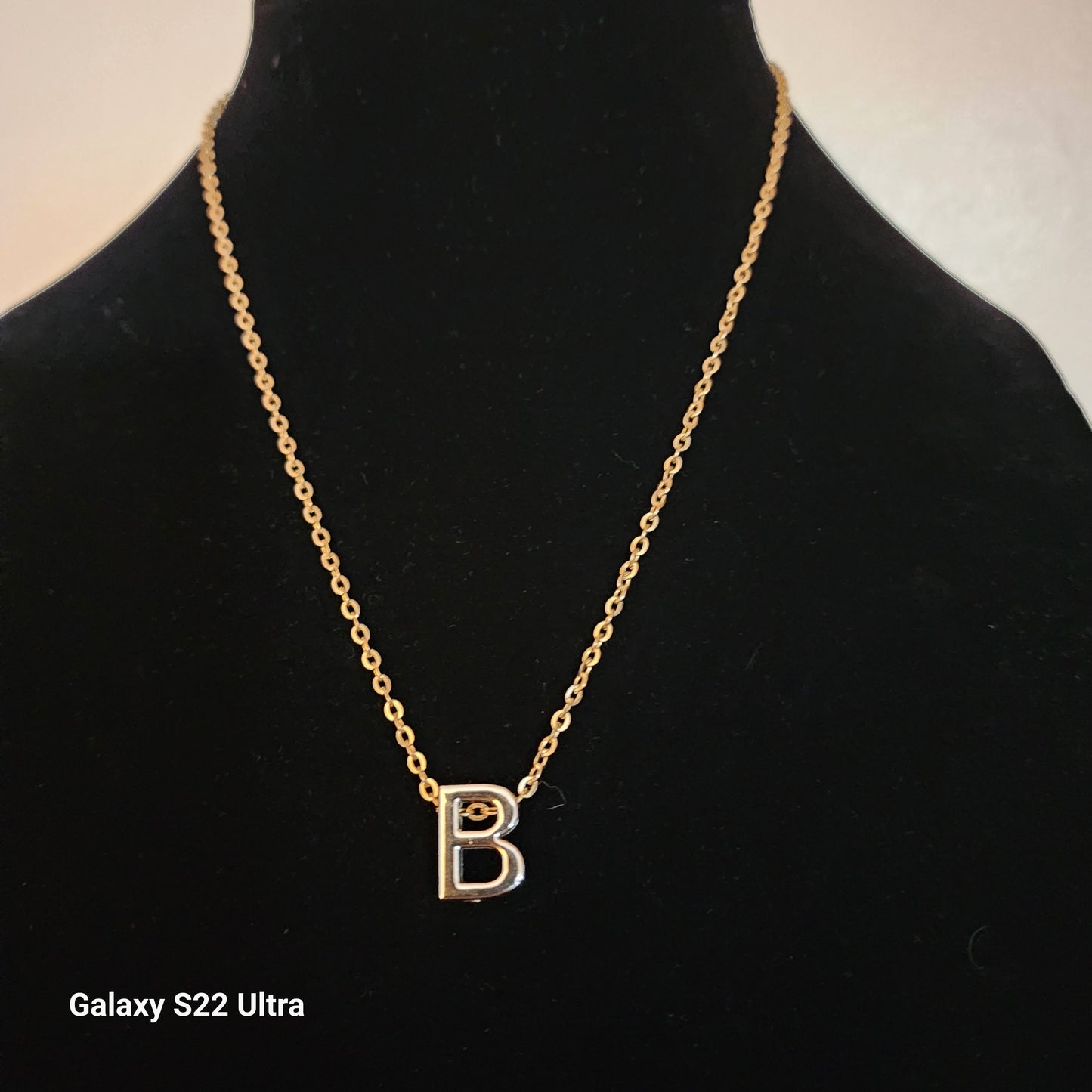 Initial Pendant Necklace