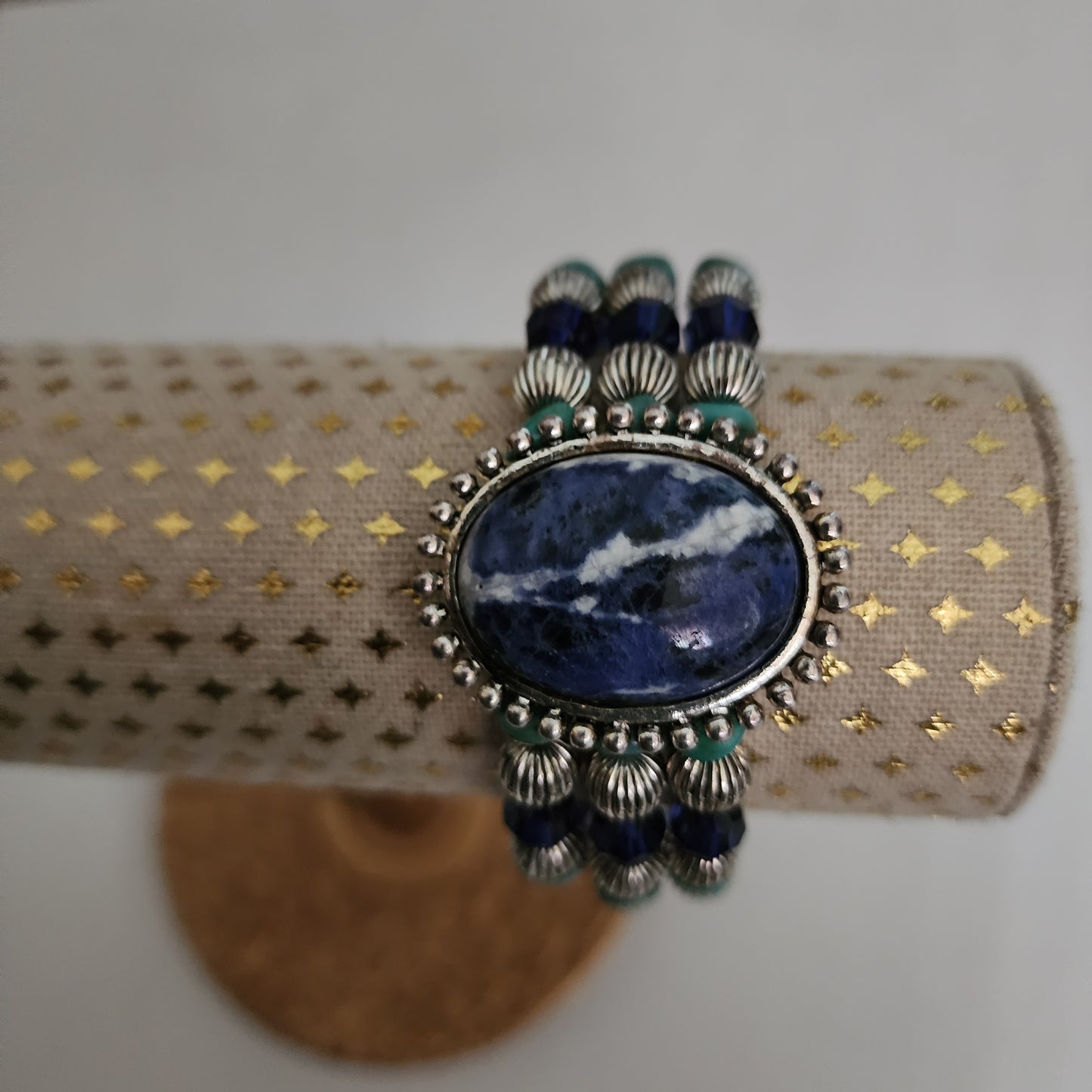 Wired Vintage Blue Bracelet